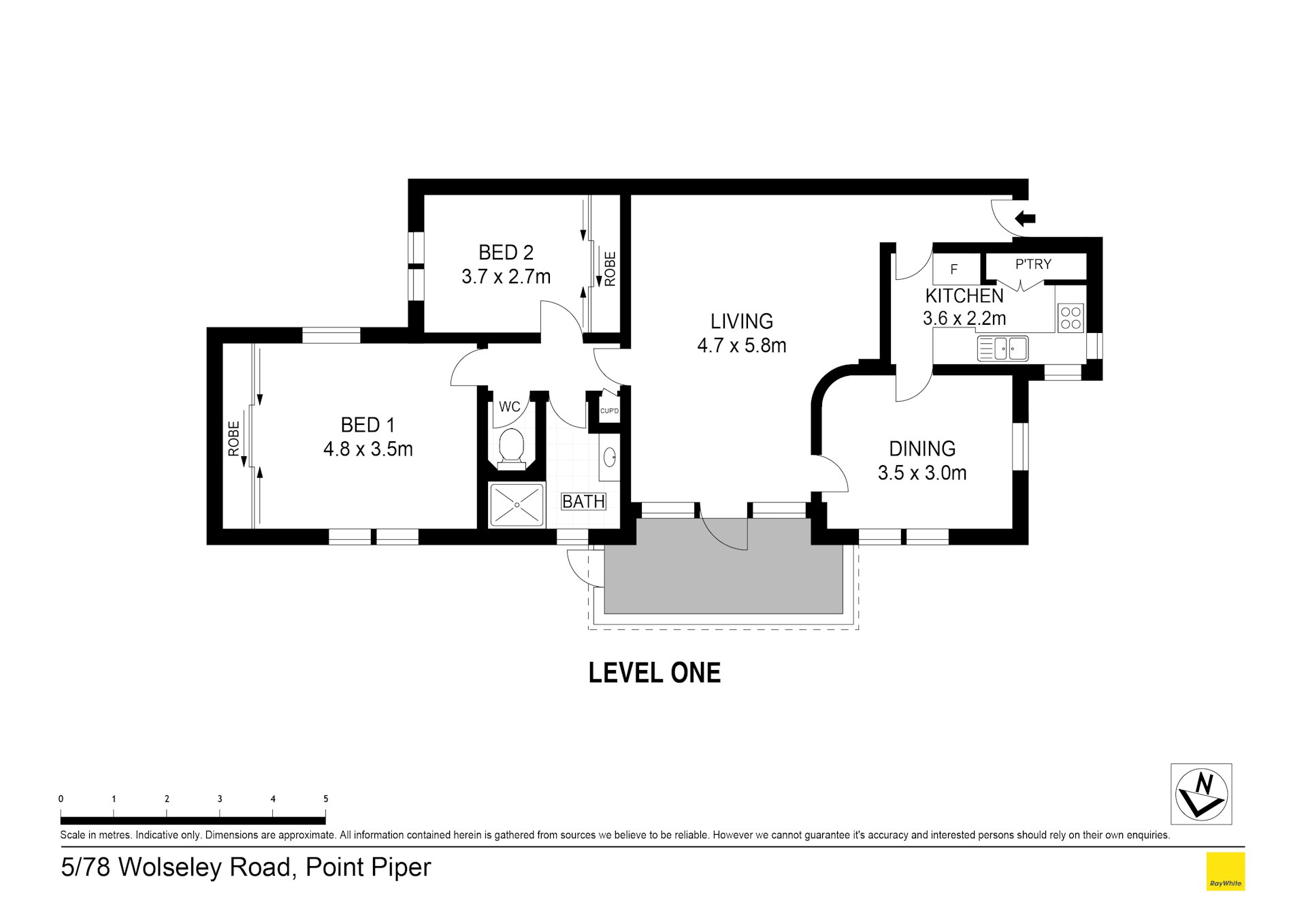 5/78 Wolseley Road, Point Piper NSW
