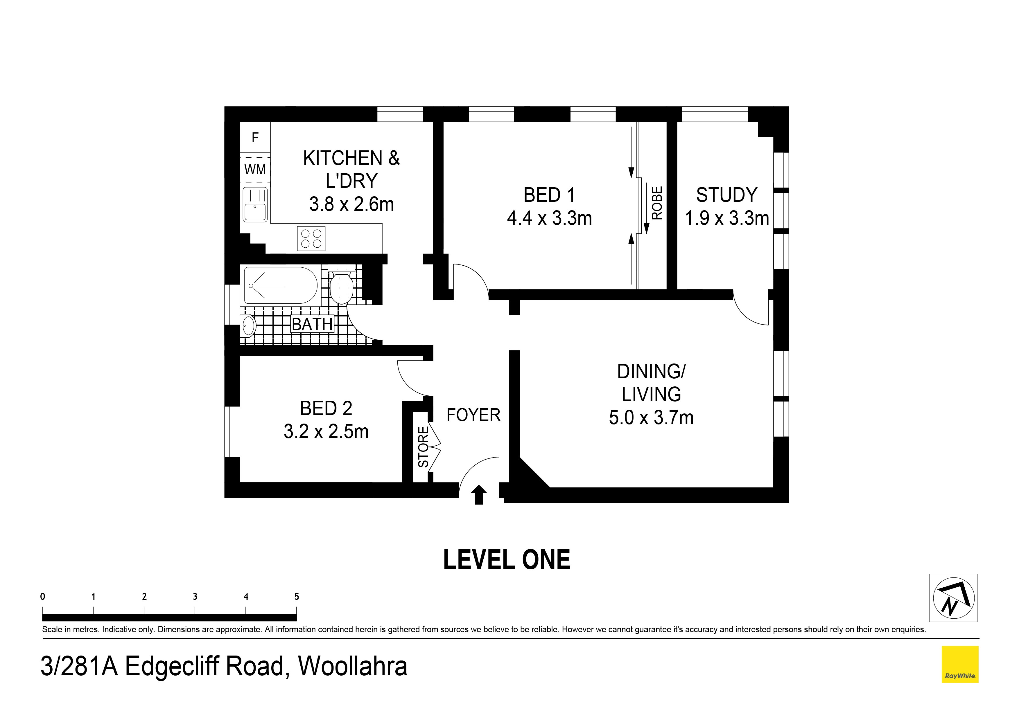 3/281a Edgecliff Road, Woollahra NSW
