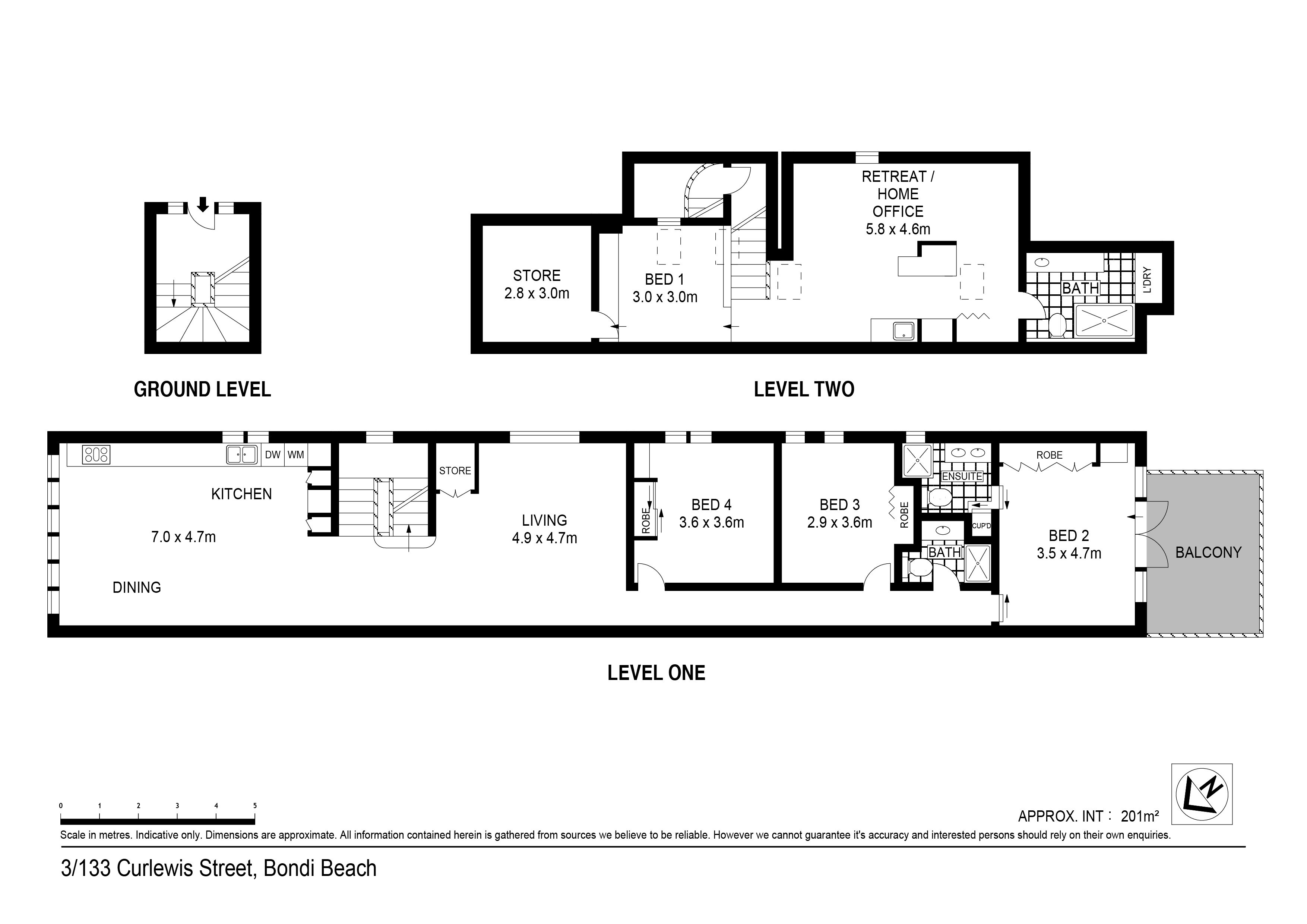 3/133 Curlewis Street, Bondi Beach NSW