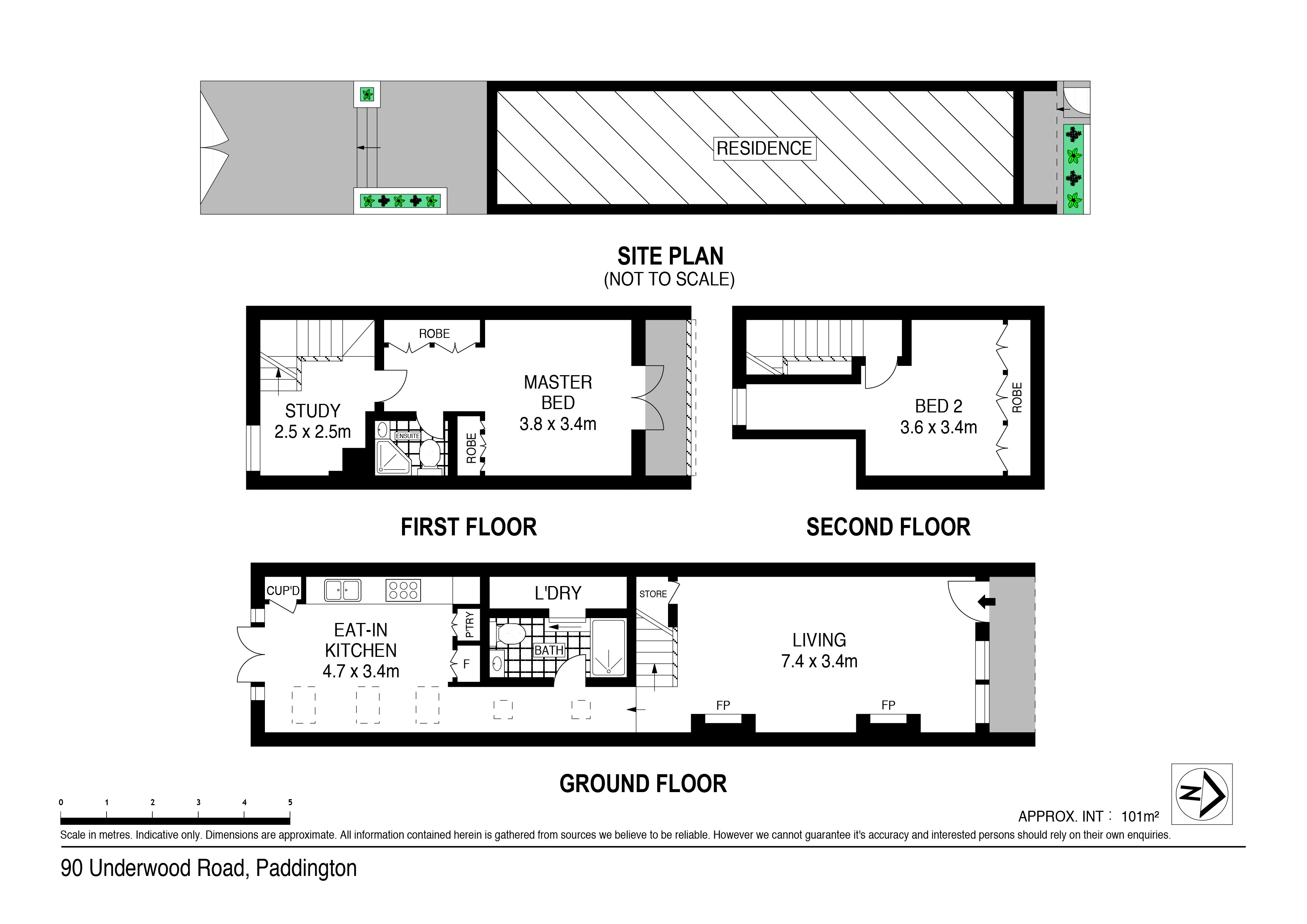 90 Underwood Street, Paddington NSW