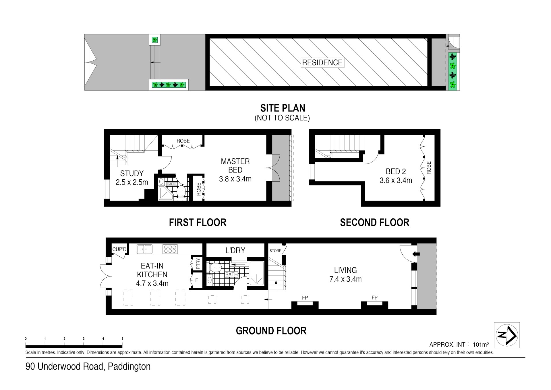 90 Underwood Street, Paddington NSW
