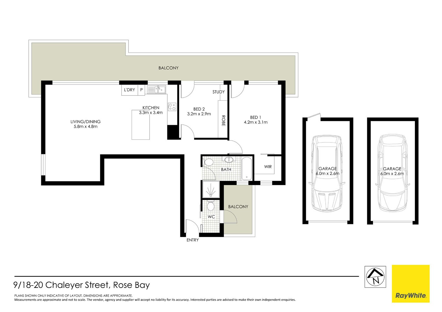 9/18-20 Chaleyer Street, Rose Bay NSW