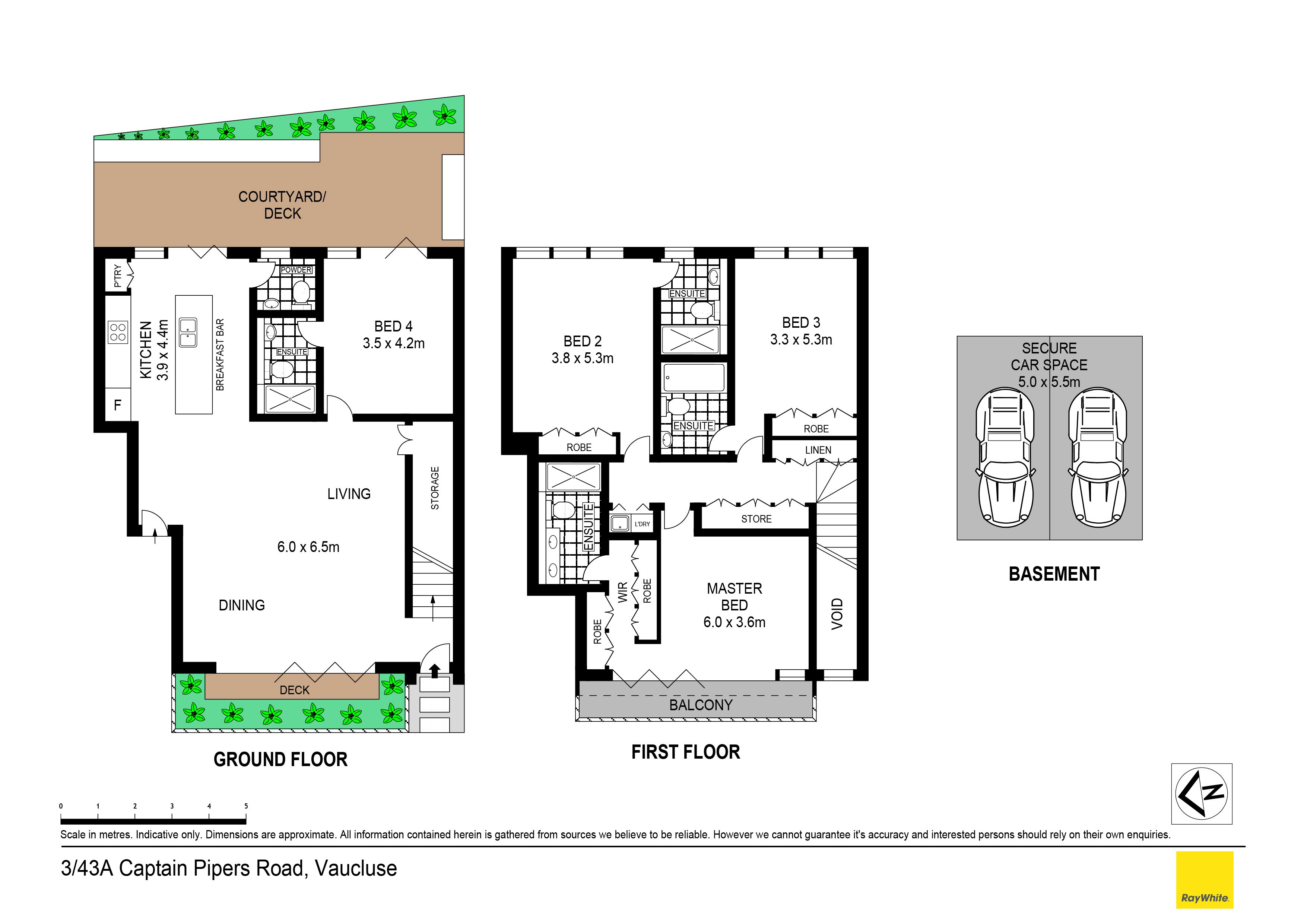 3/43A Captain Pipers Road, Vaucluse NSW