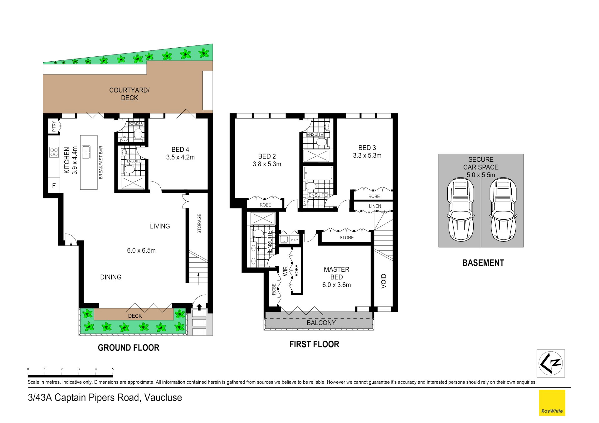 3/43A Captain Pipers Road, Vaucluse NSW
