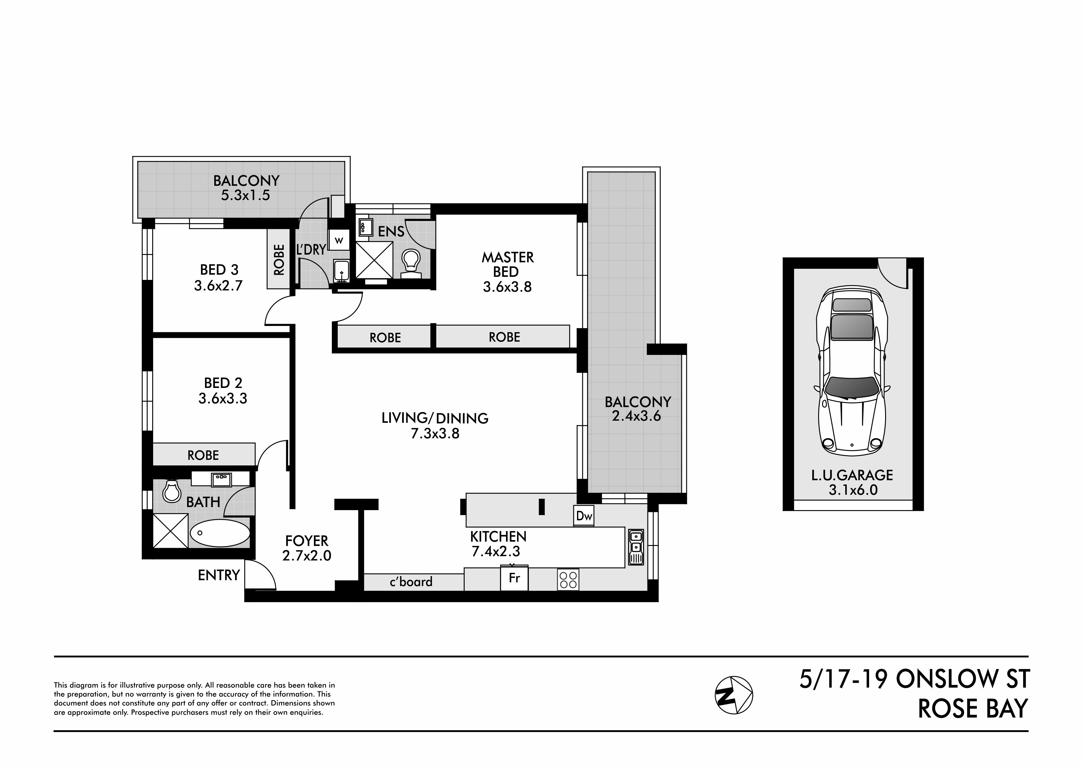 5/17-19 Onslow Street, Rose Bay NSW