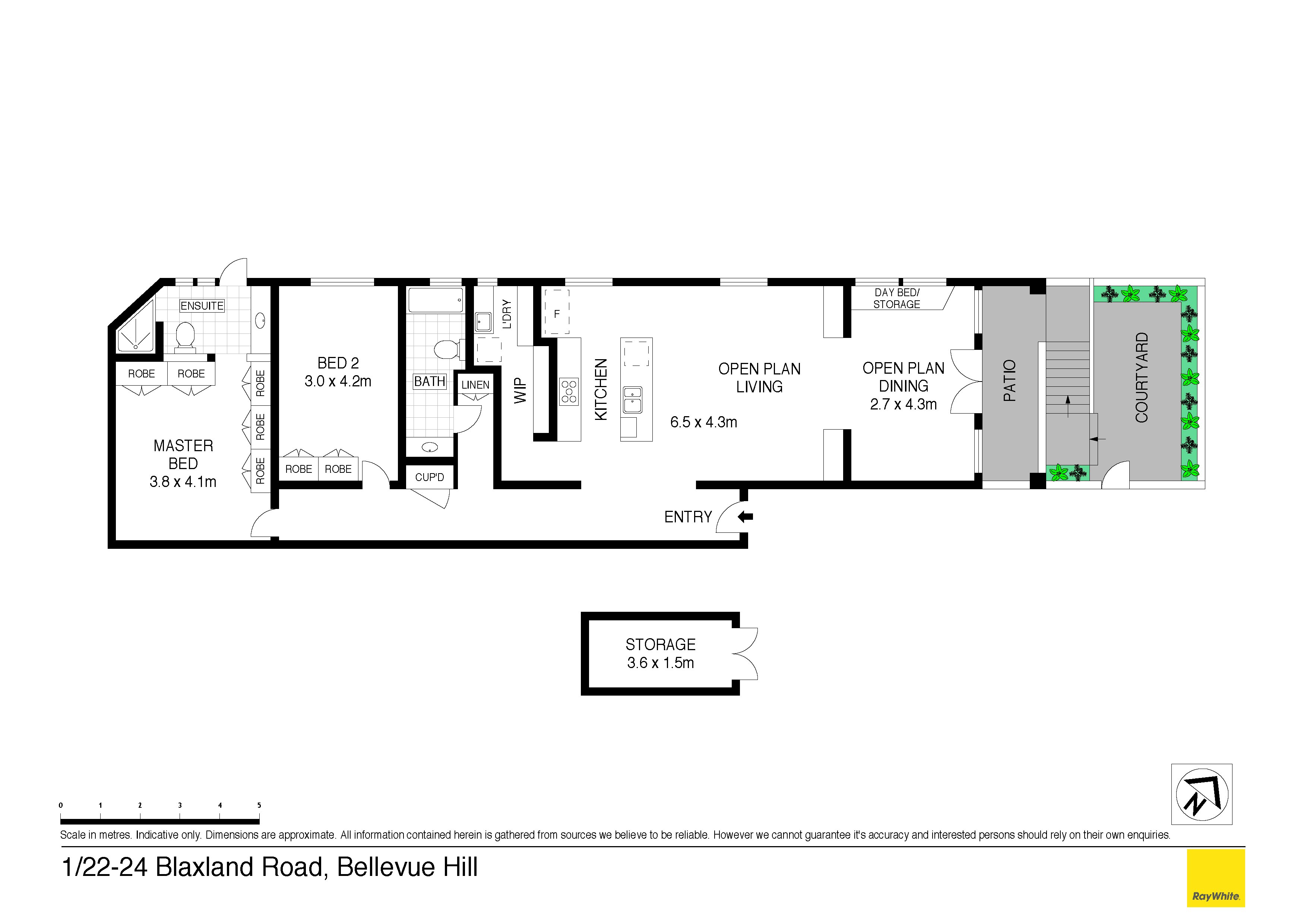 1/22-24 Blaxland Road, Bellevue Hill NSW