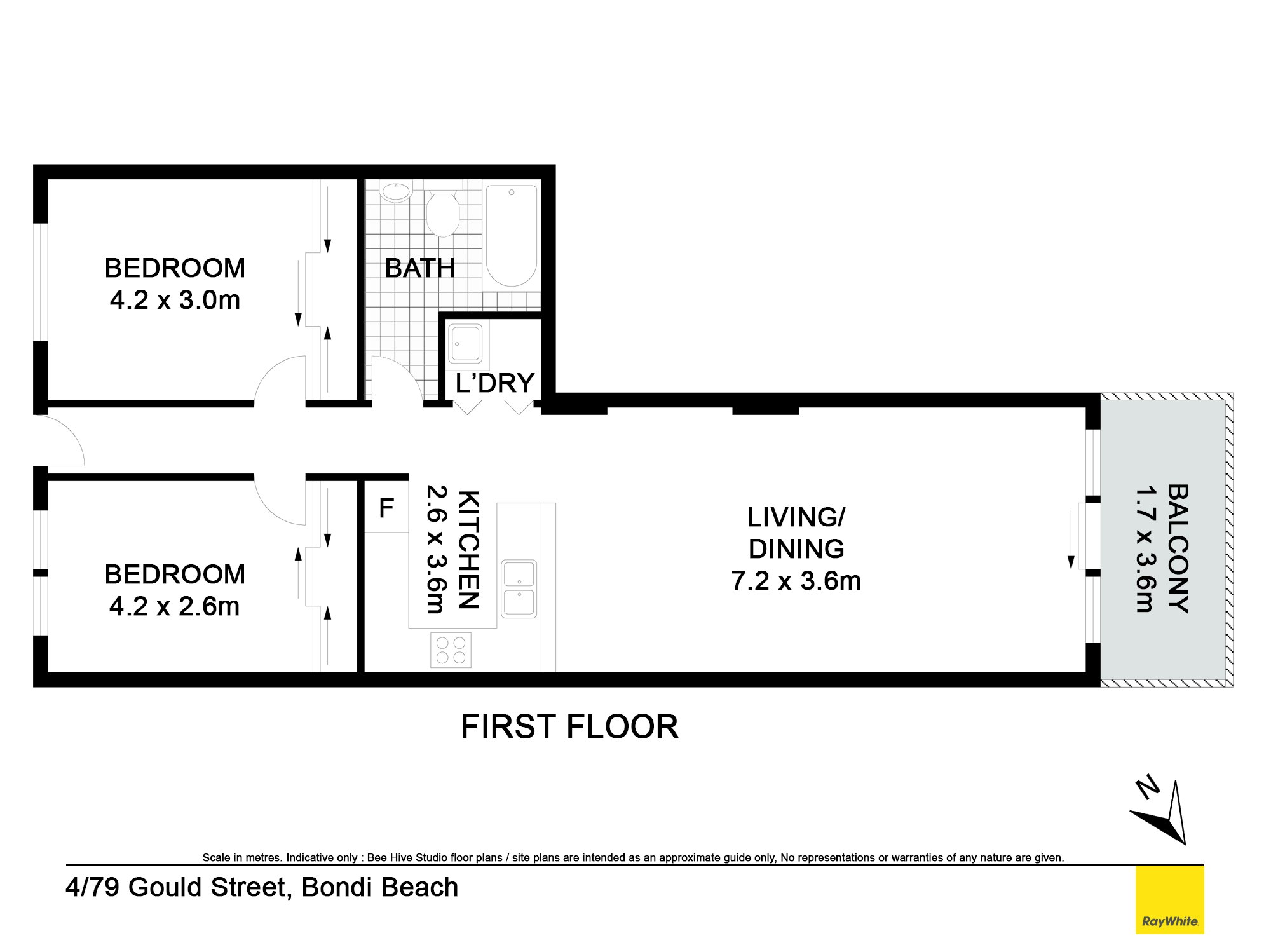 4/79 Gould Street, Bondi Beach NSW