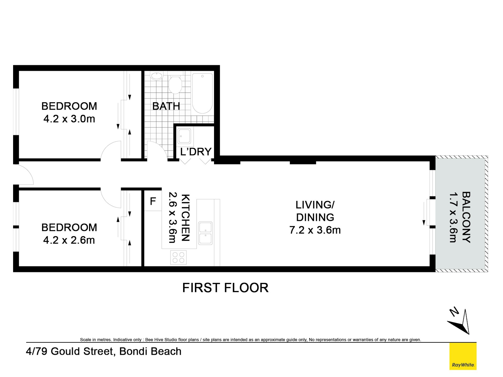 4/79 Gould Street, Bondi Beach NSW