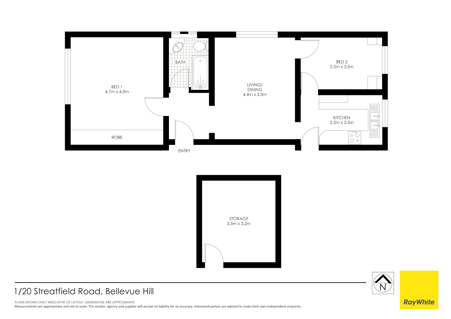 1/20 Streatfield Road, Bellevue Hill NSW