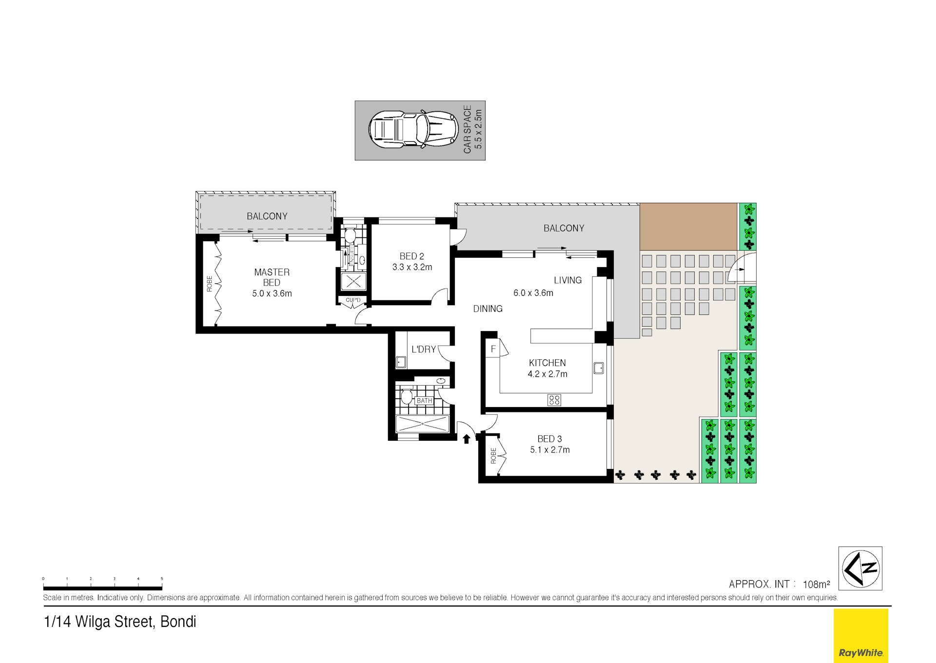 1/12A-14 Wilga Street, Bondi NSW