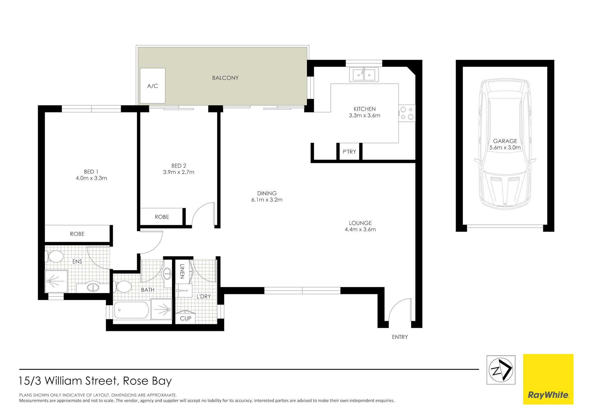 15/3-7 William Street, Rose Bay NSW