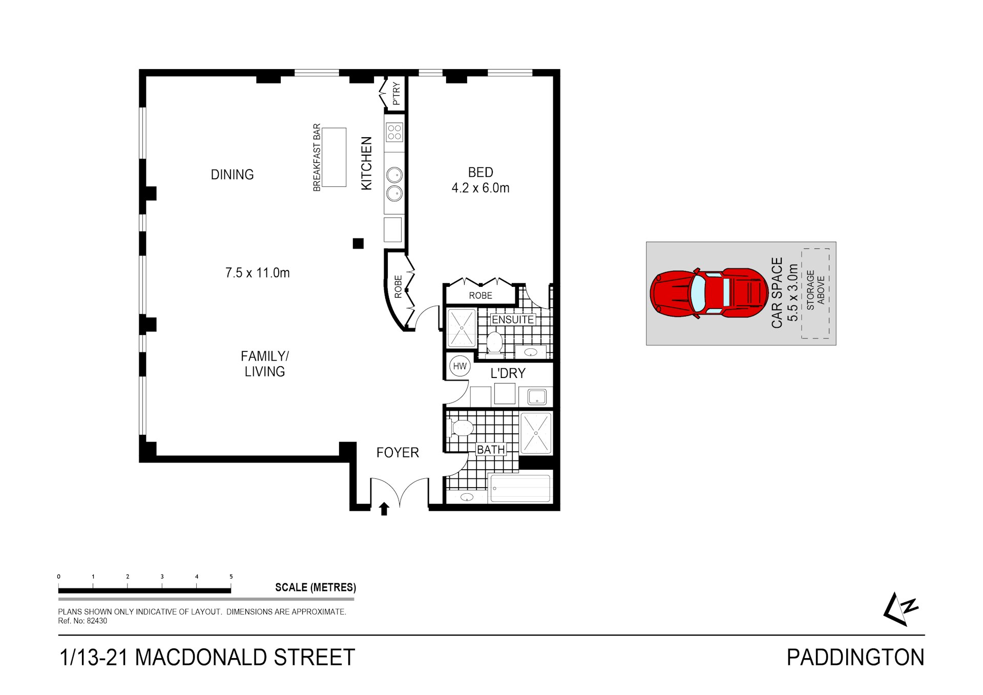 1/13-21 Macdonald Street, Paddington NSW