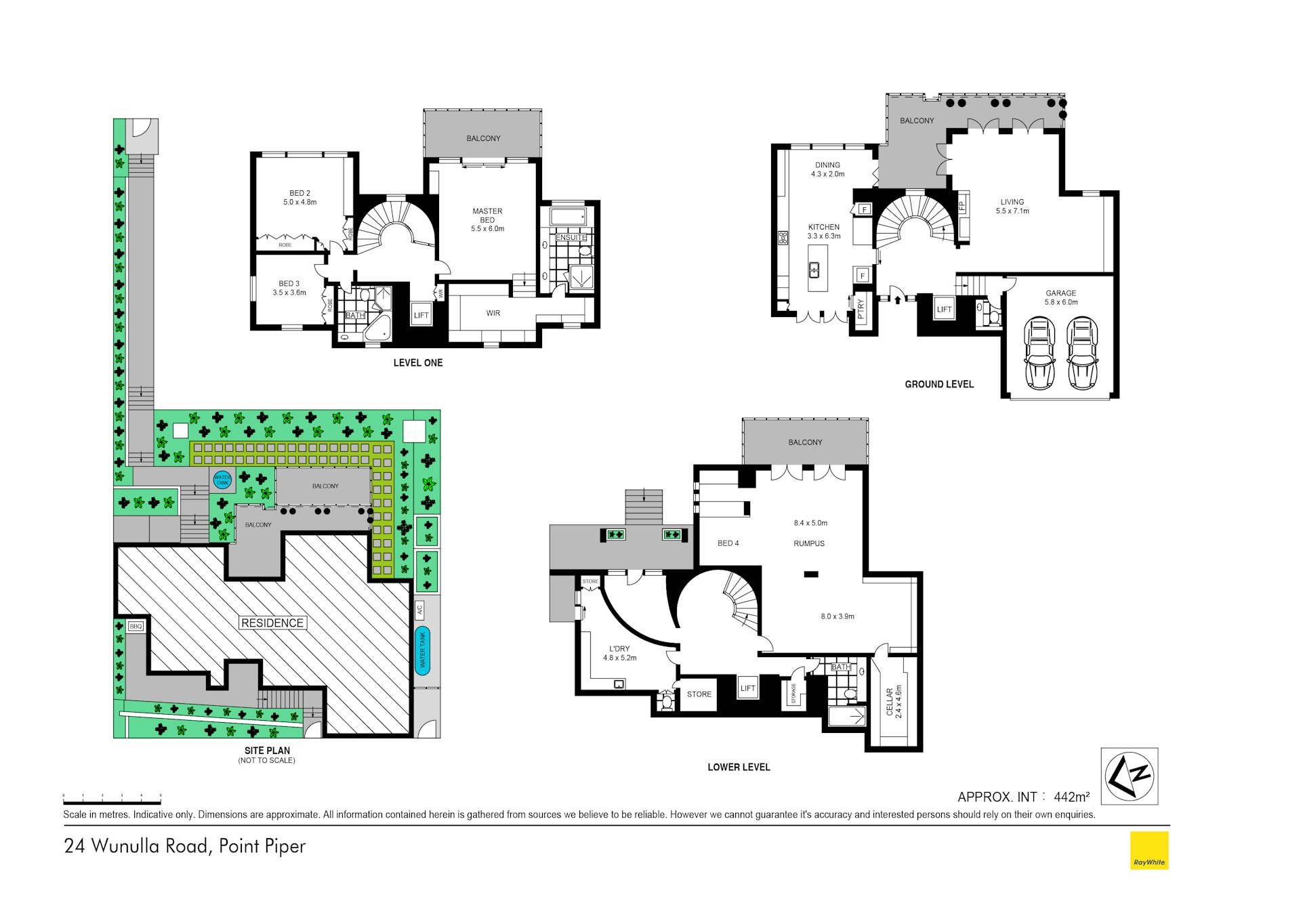 24 Wunulla Road, Point Piper NSW