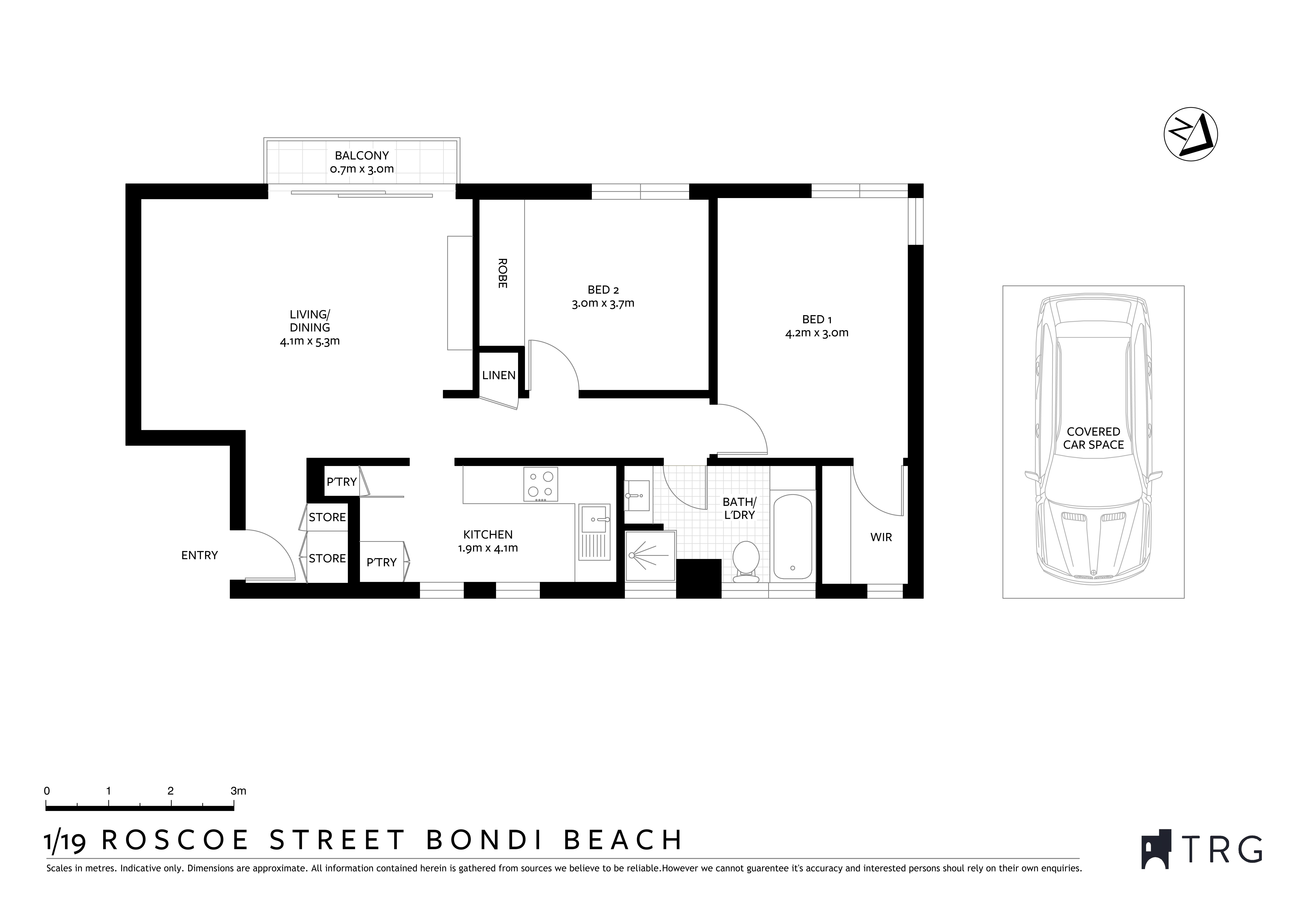 1/19 Roscoe Street, Bondi Beach NSW