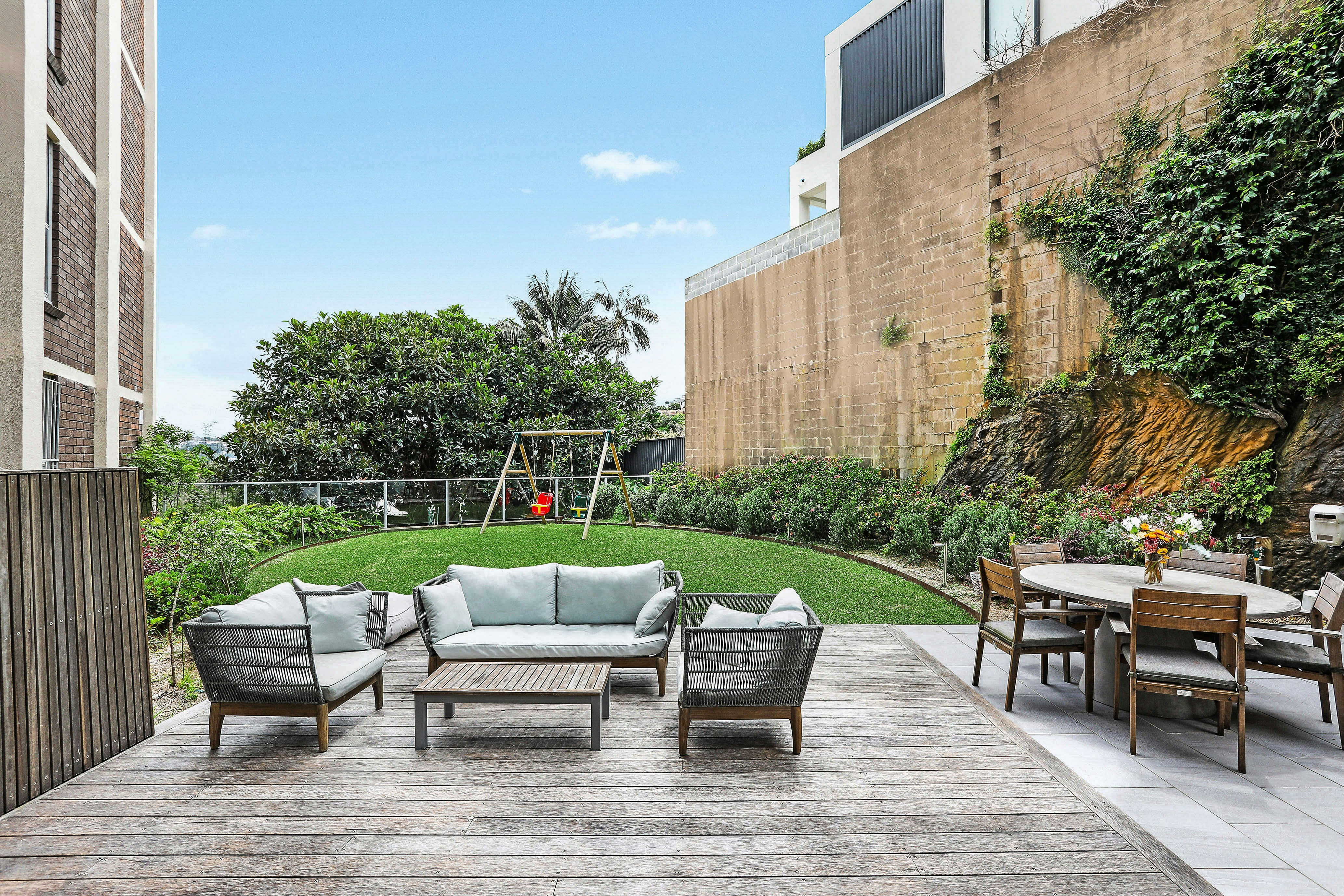 Image of backyard