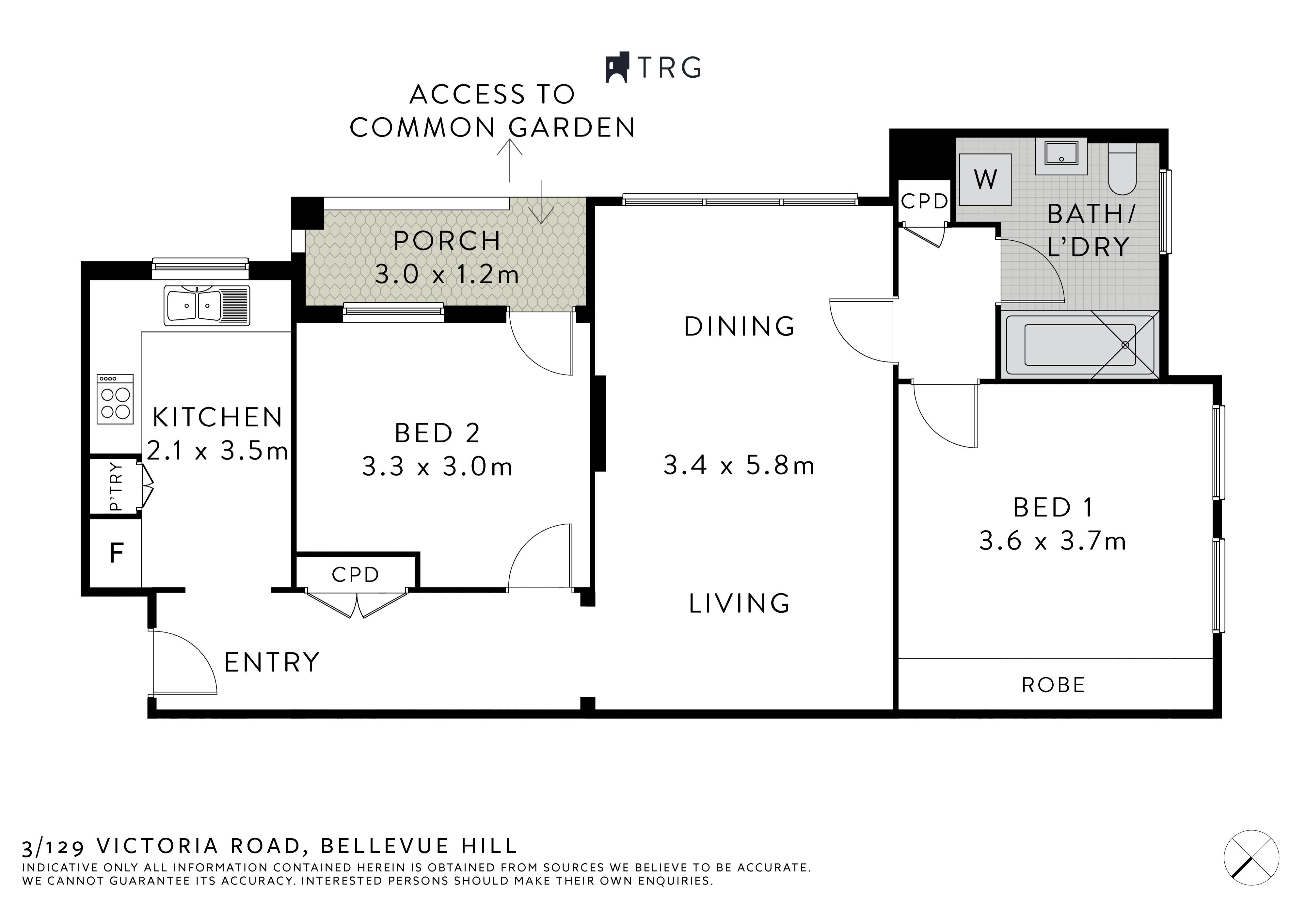 3/129 Victoria Road, Bellevue Hill NSW