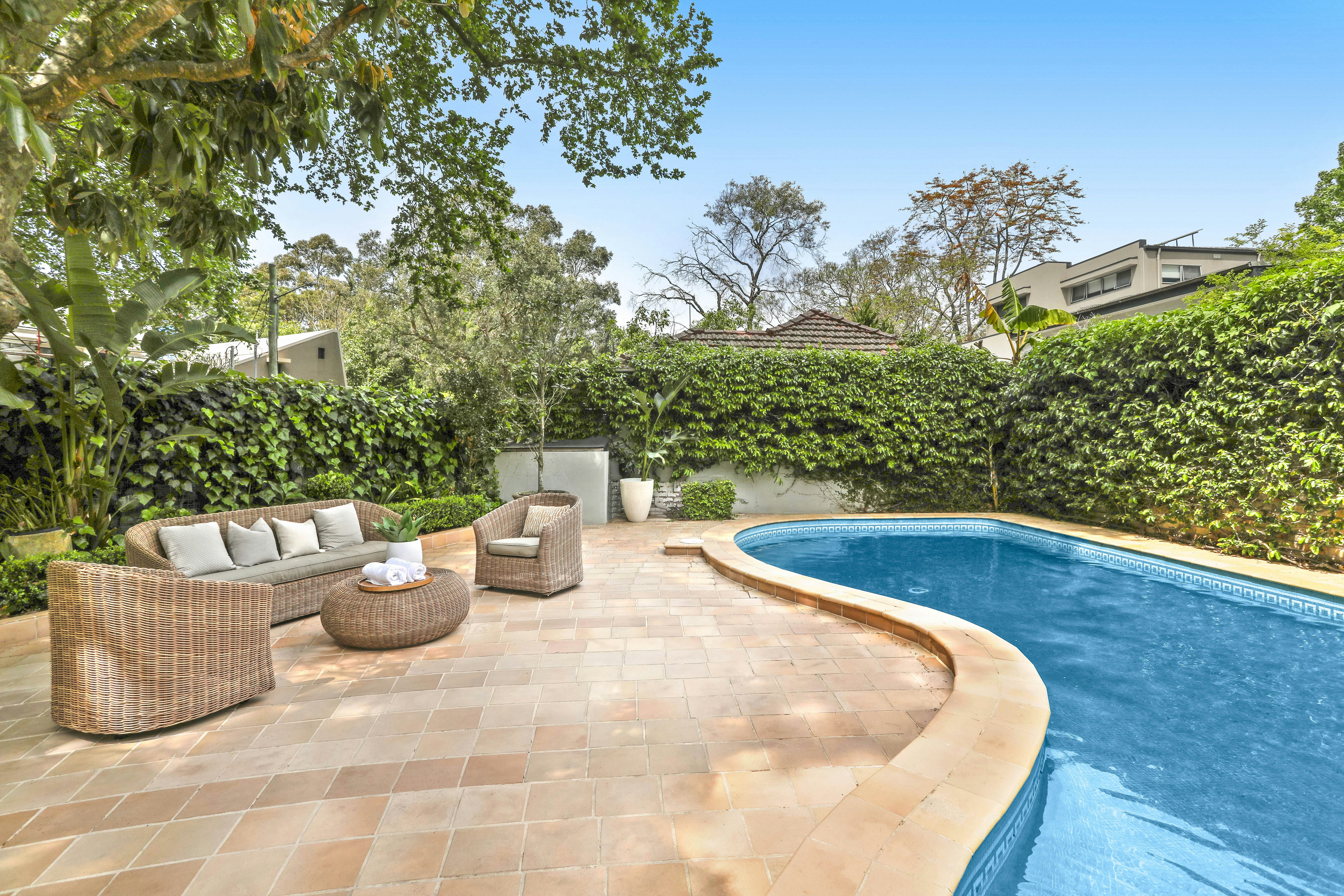 Image of backyard