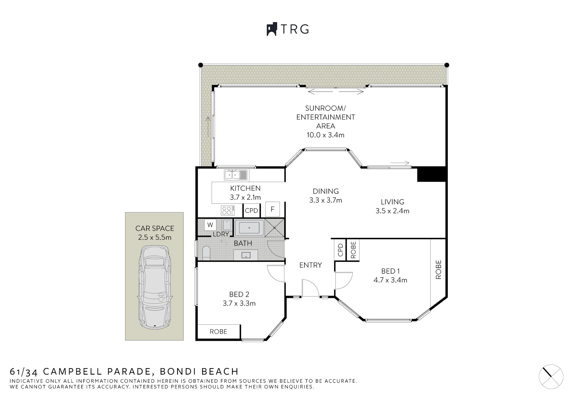 61/34 Campbell Parade, Bondi Beach NSW