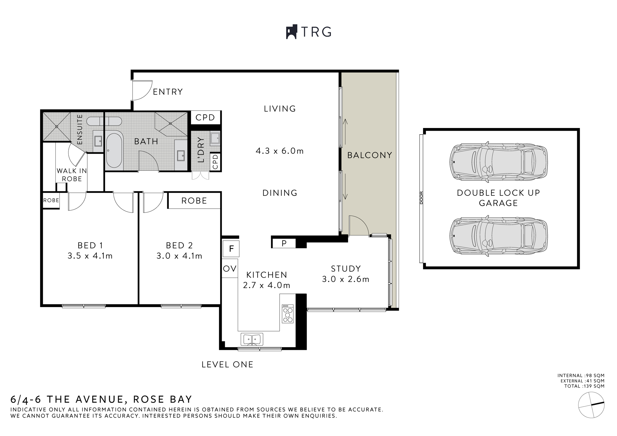 6/4-6 The Avenue, Rose Bay NSW