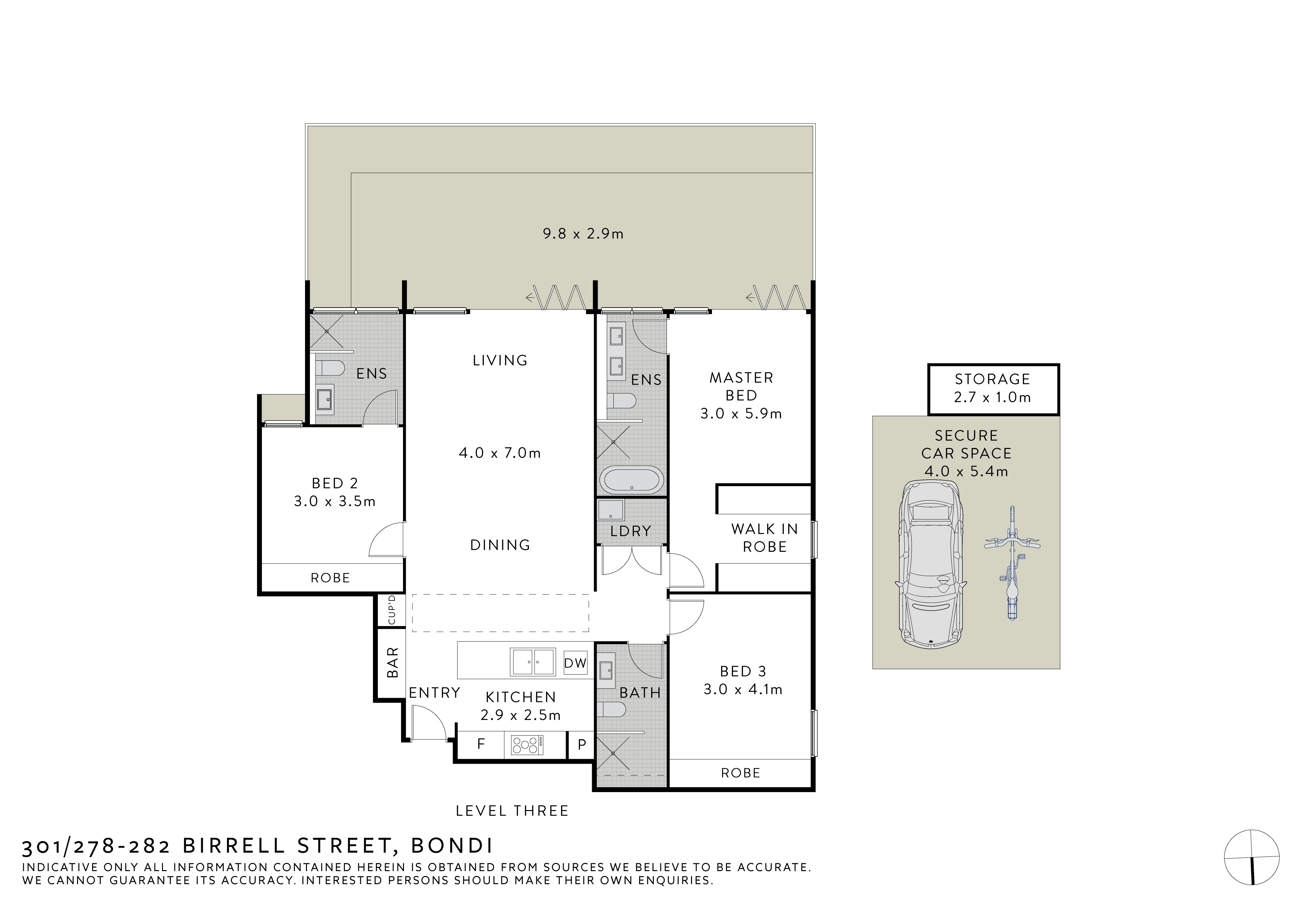 The Penthouse/278 Birrell Street, Bondi NSW