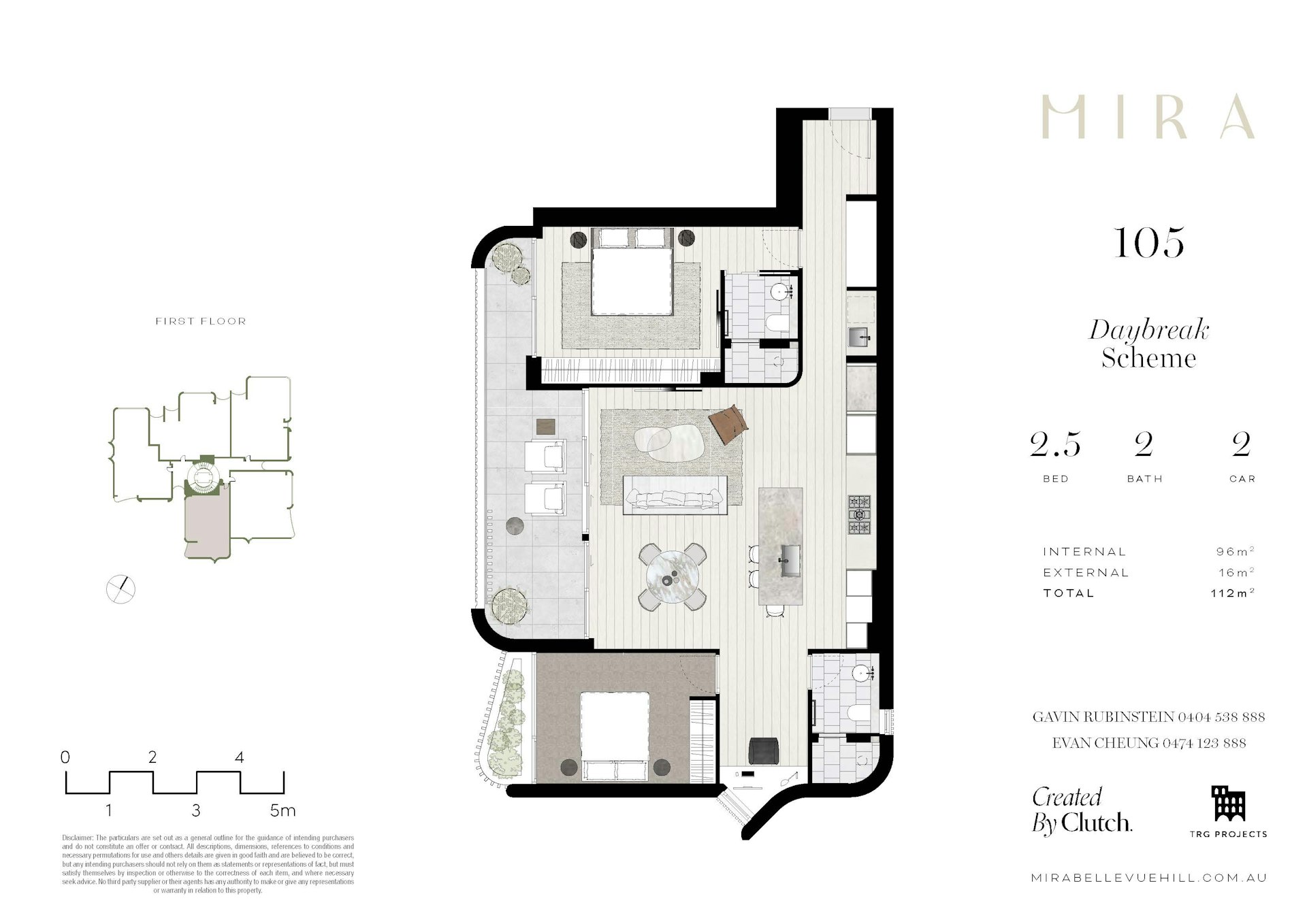 105/52 Bunyula Road, Bellevue Hill NSW