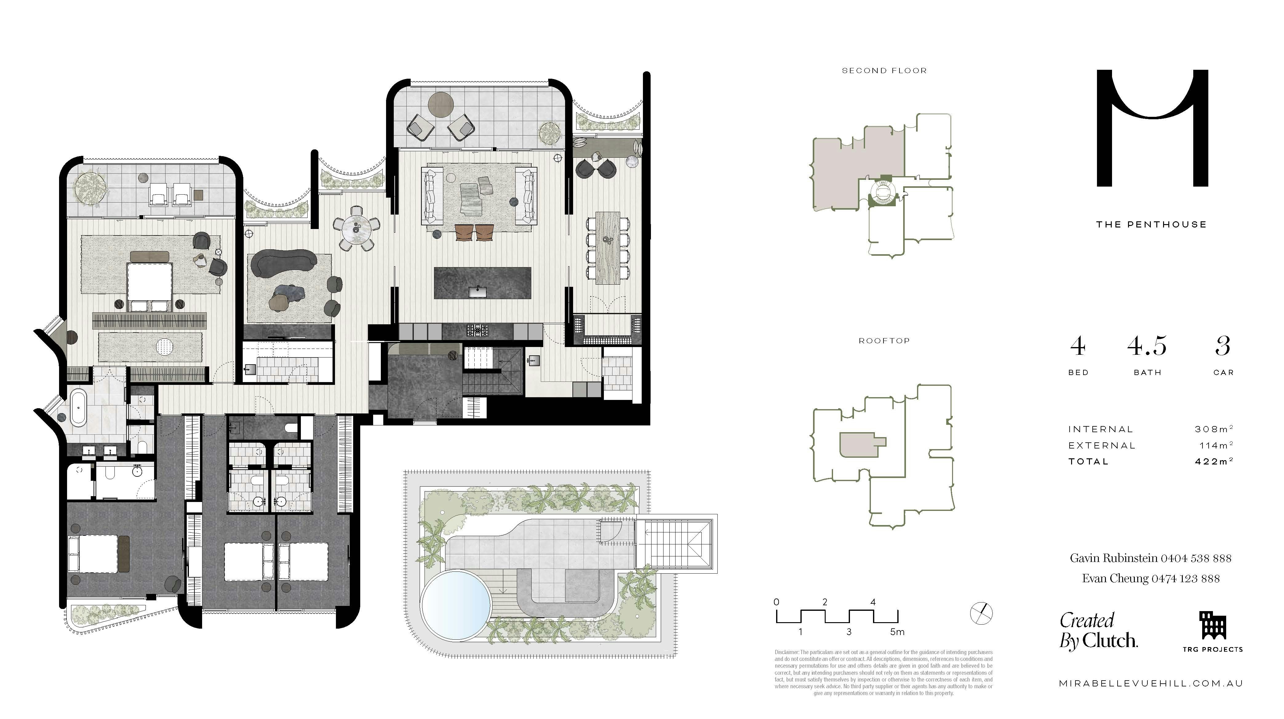 201/52 The Penthouse, Bunyula Road, Bellevue Hill NSW