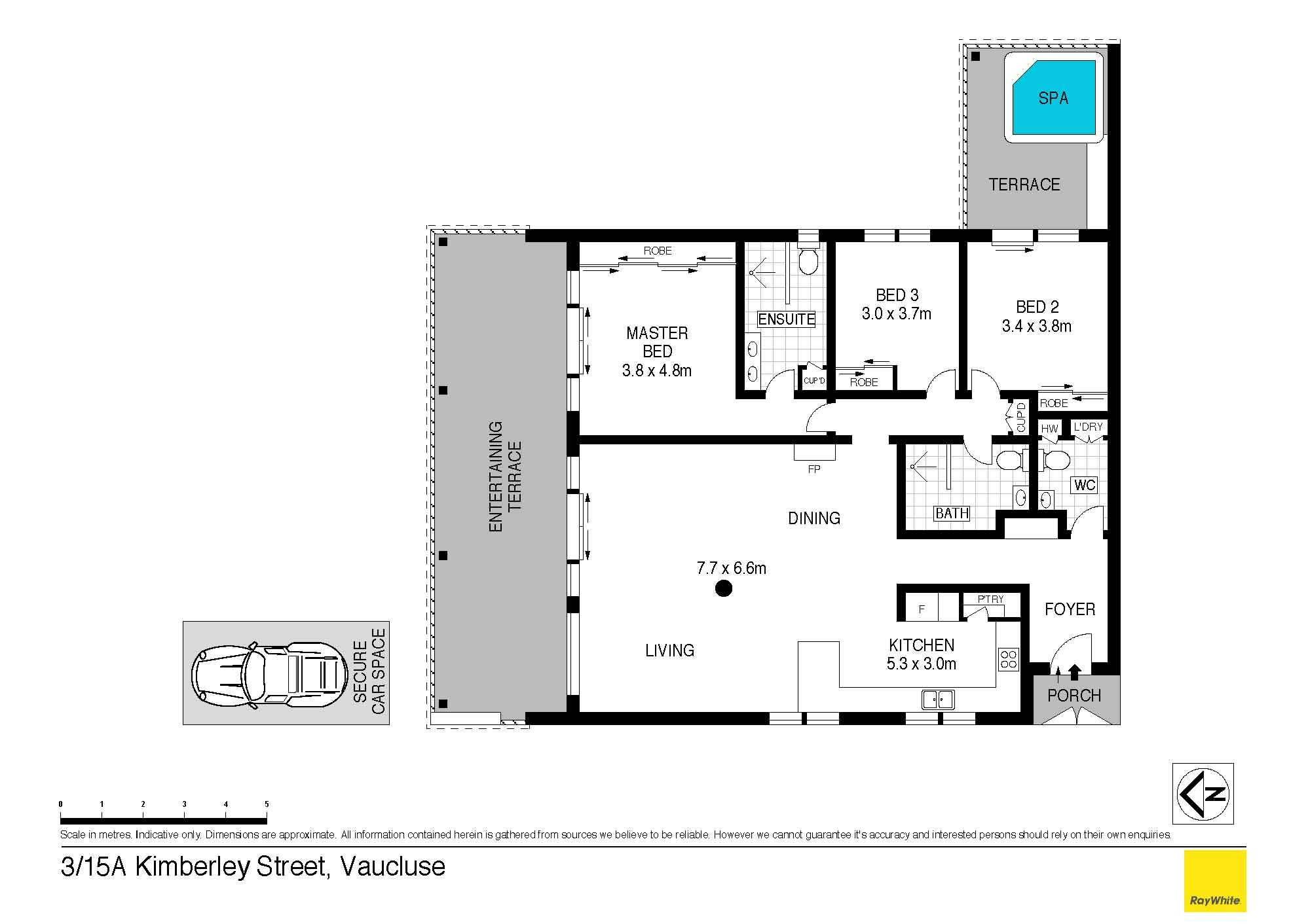 3/15A Kimberley Street, Vaucluse NSW