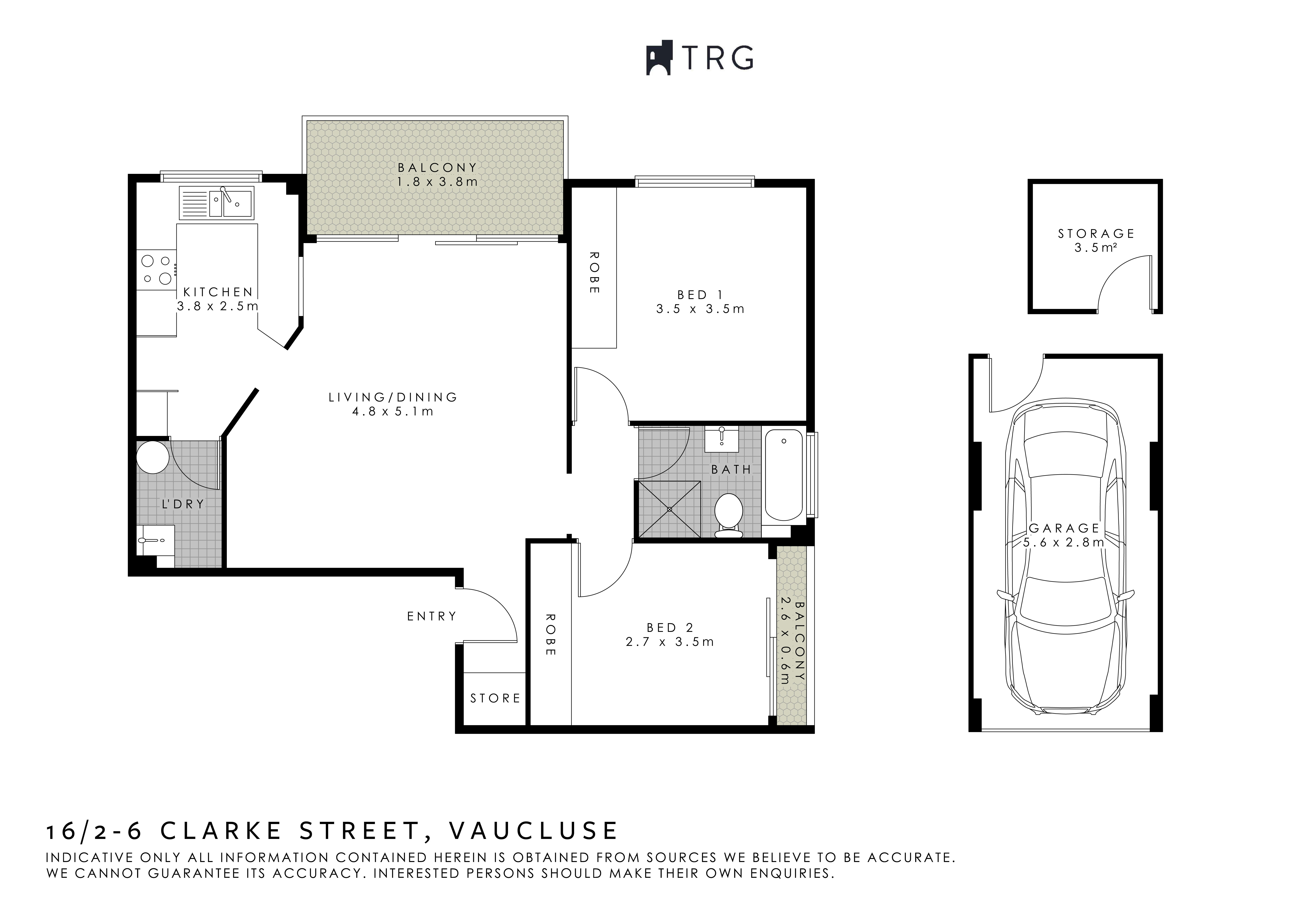 16/2-6 Clarke Street, Vaucluse NSW
