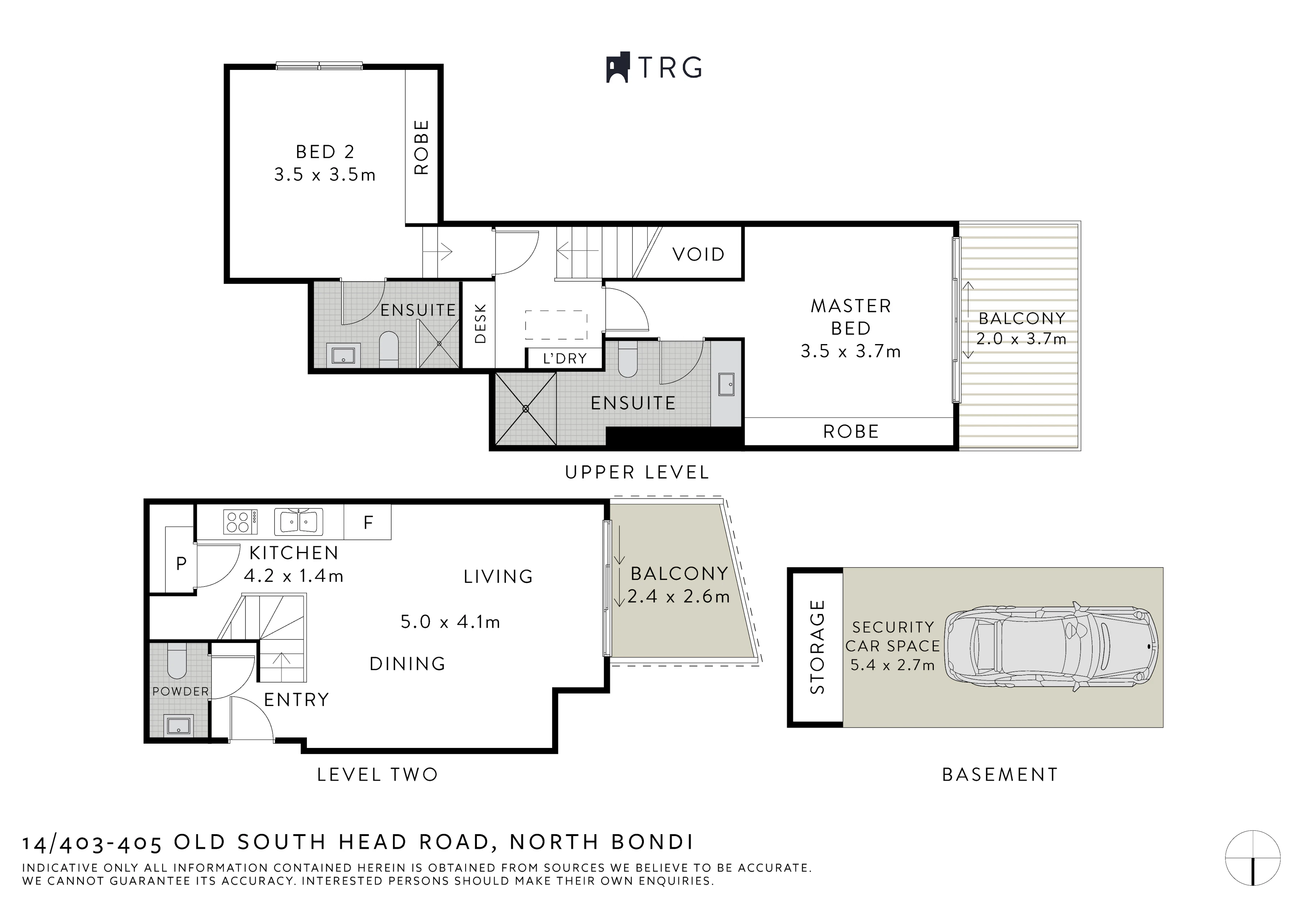 14/403 Old South Head Road, North Bondi NSW