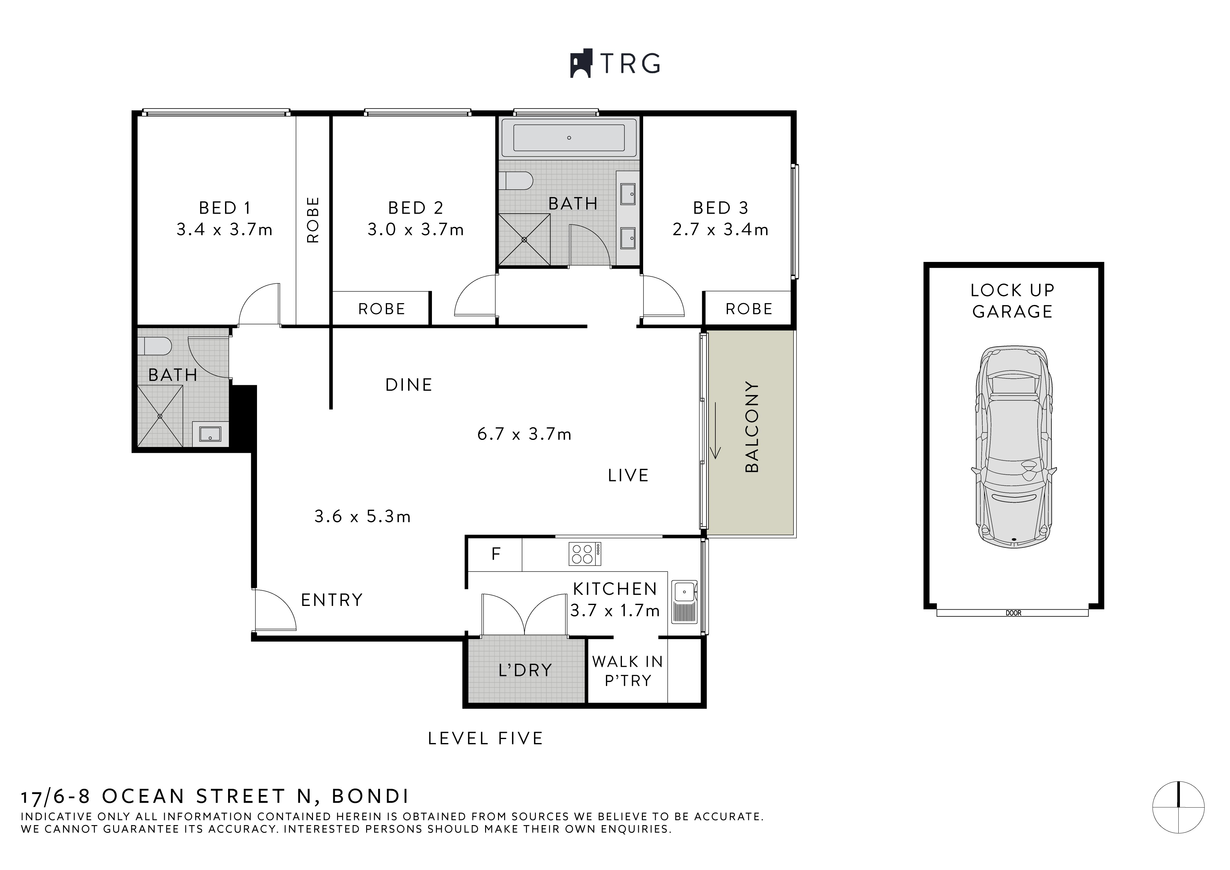 17/6-8 Ocean Street North, Bondi NSW