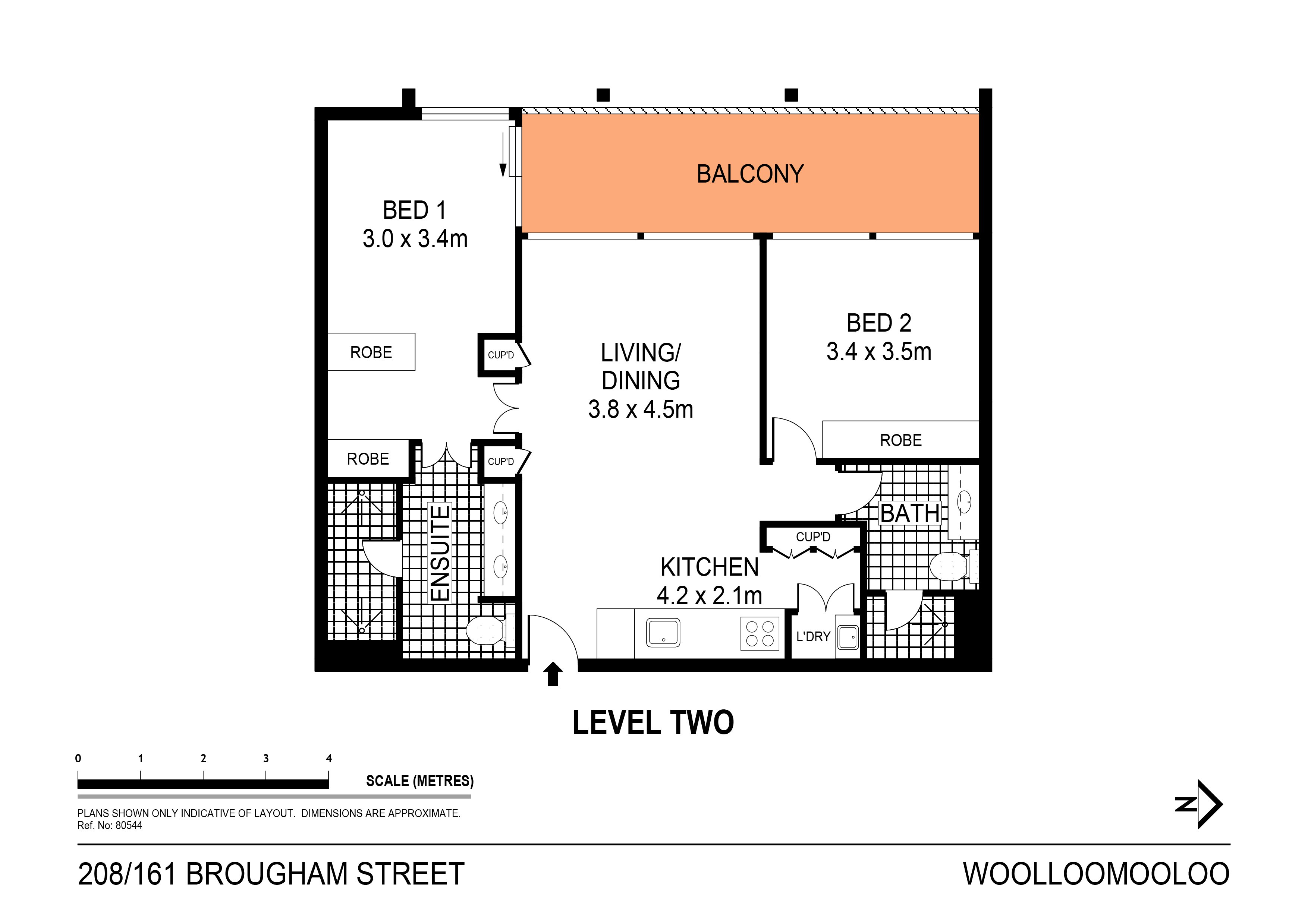 208/161 Brougham Street, Woolloomooloo NSW