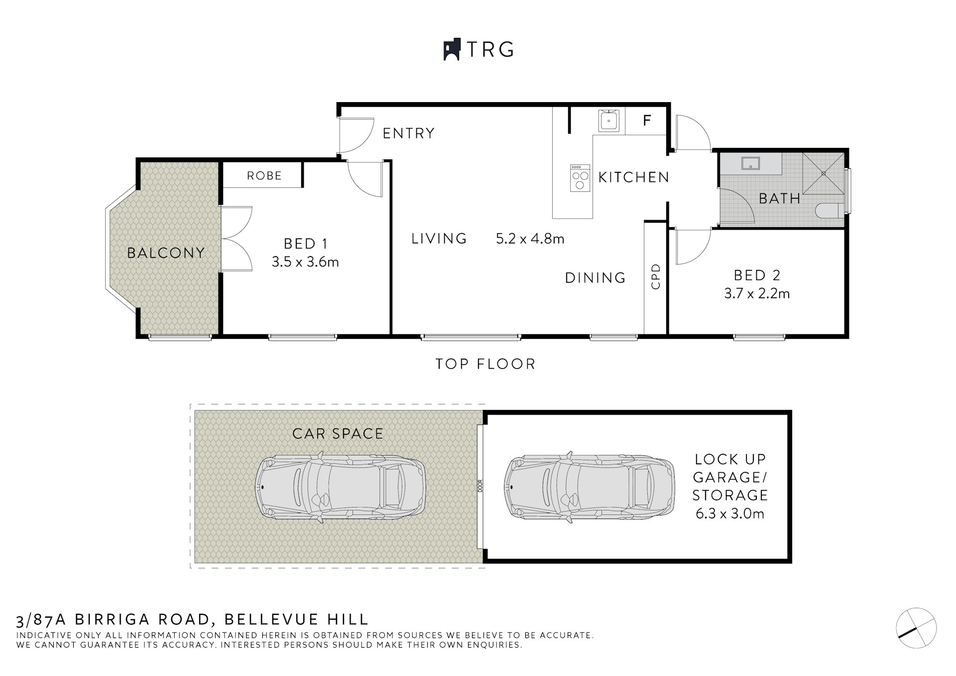 3/87A Birriga Road, Bellevue Hill NSW