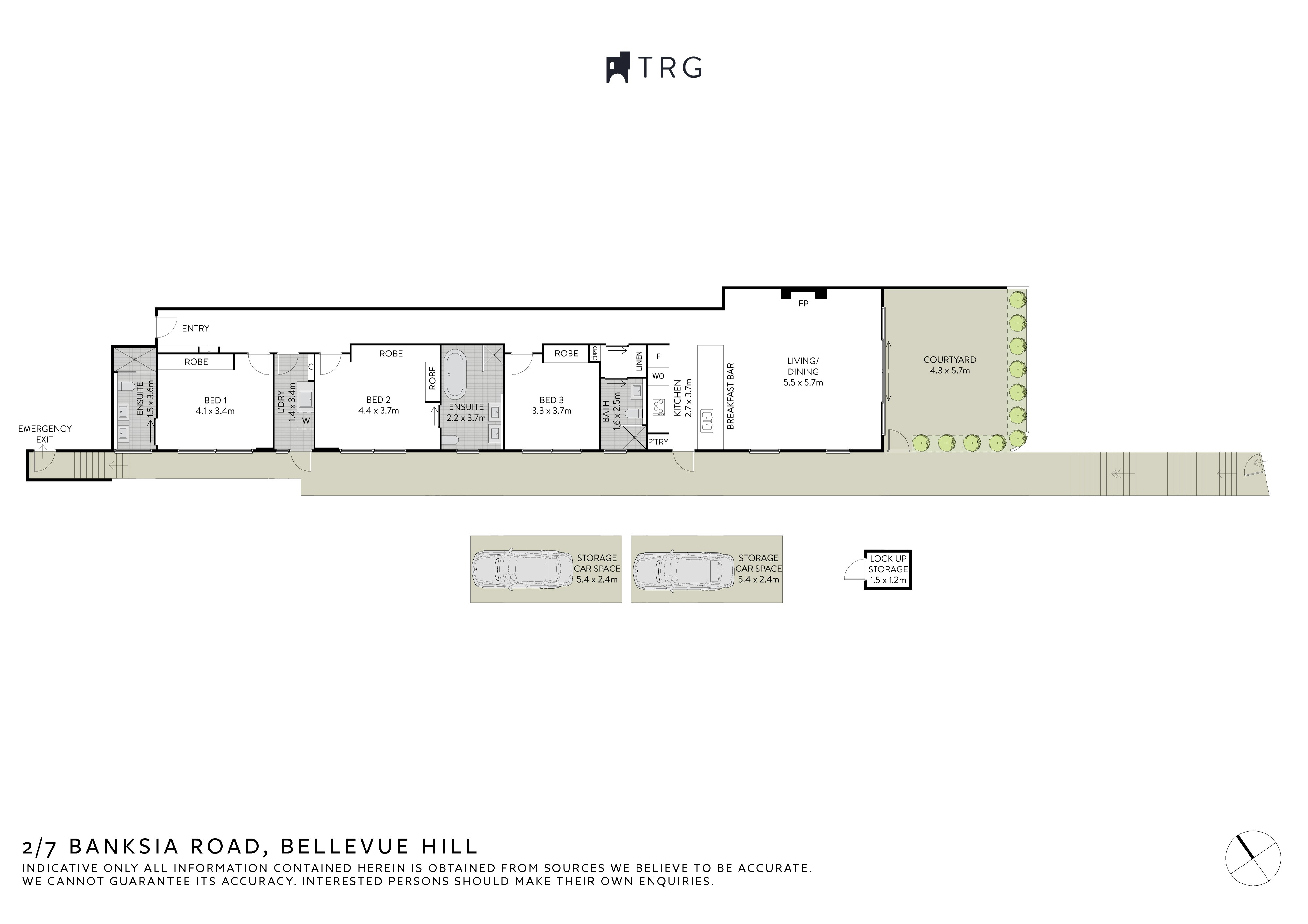 2/7 Banksia Road, Bellevue Hill NSW