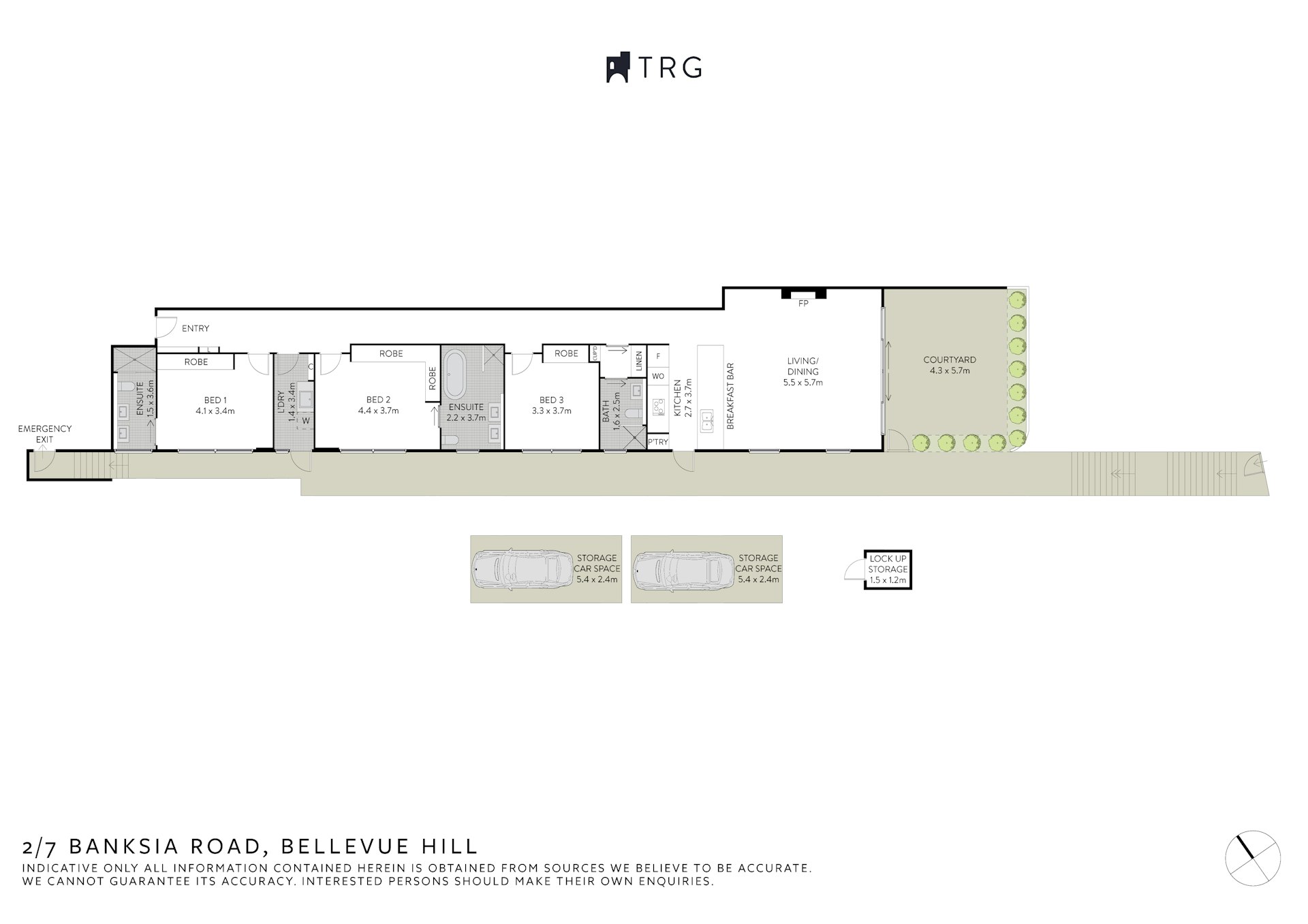 2/7 Banksia Road, Bellevue Hill NSW
