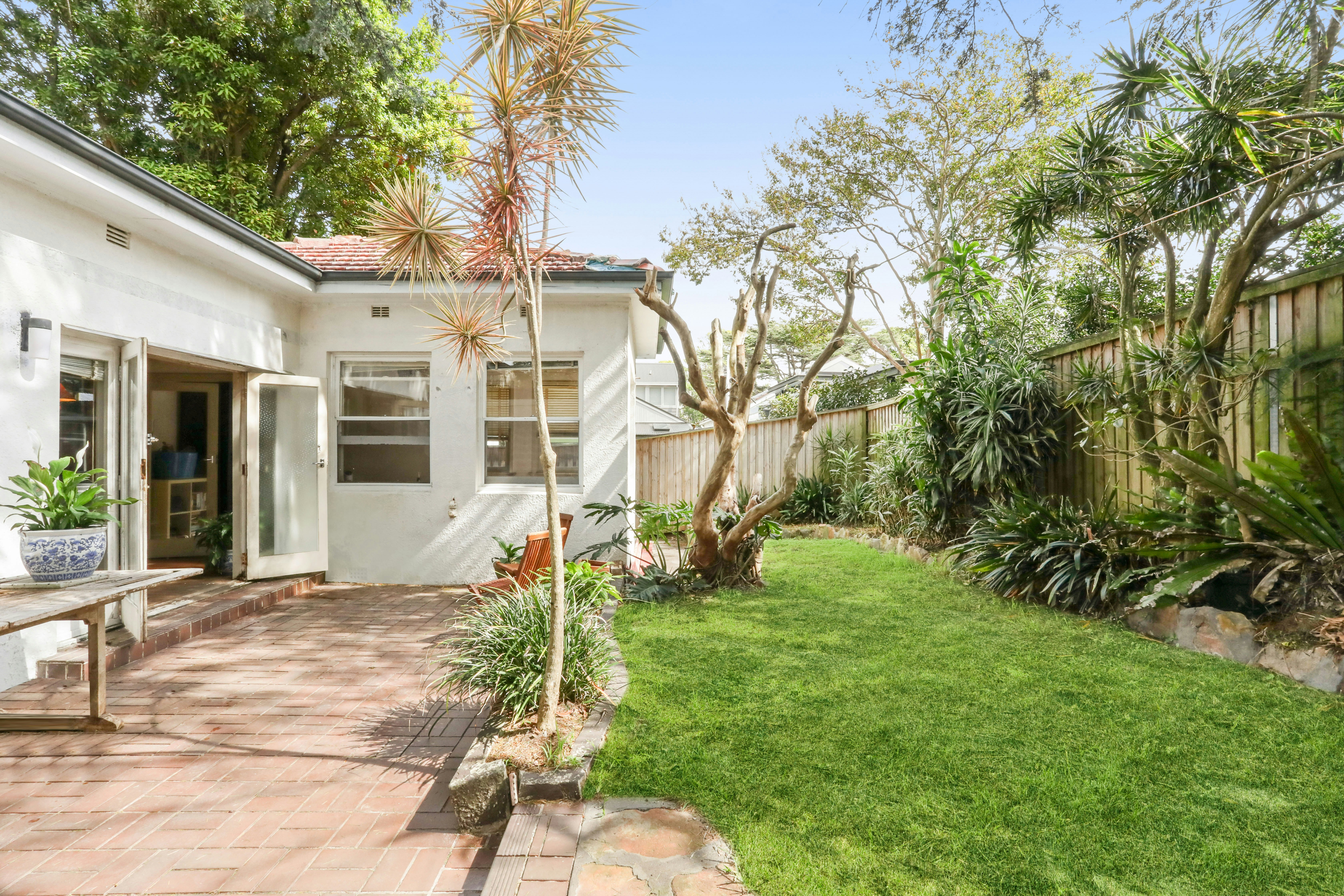 Image of backyard