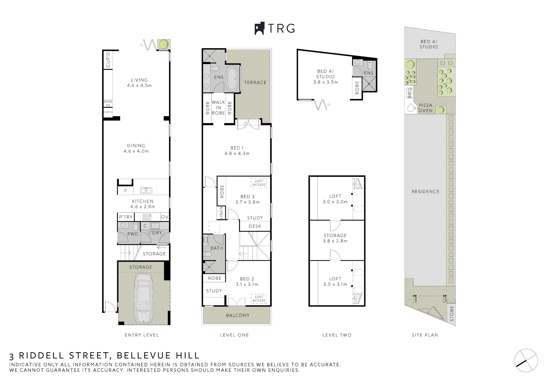 3 Riddell Street, Bellevue Hill NSW