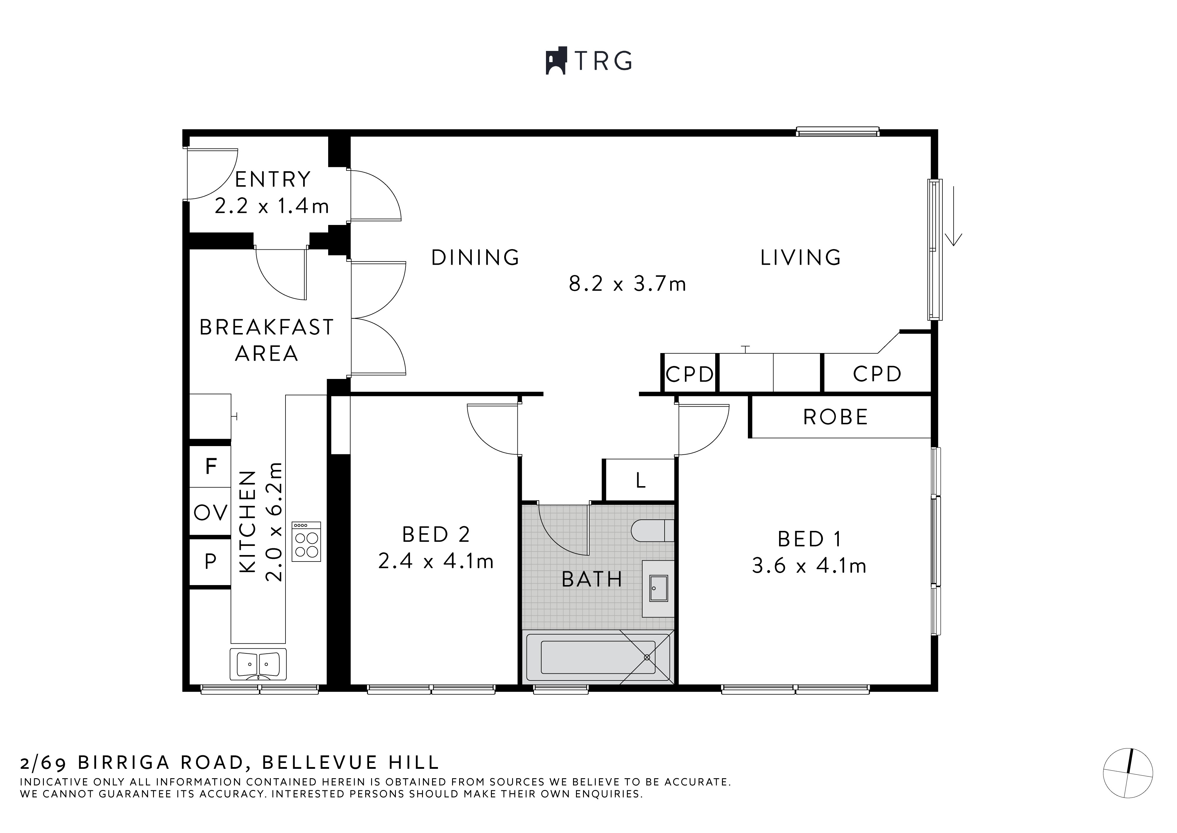 2/69 Birriga Road, Bellevue Hill NSW