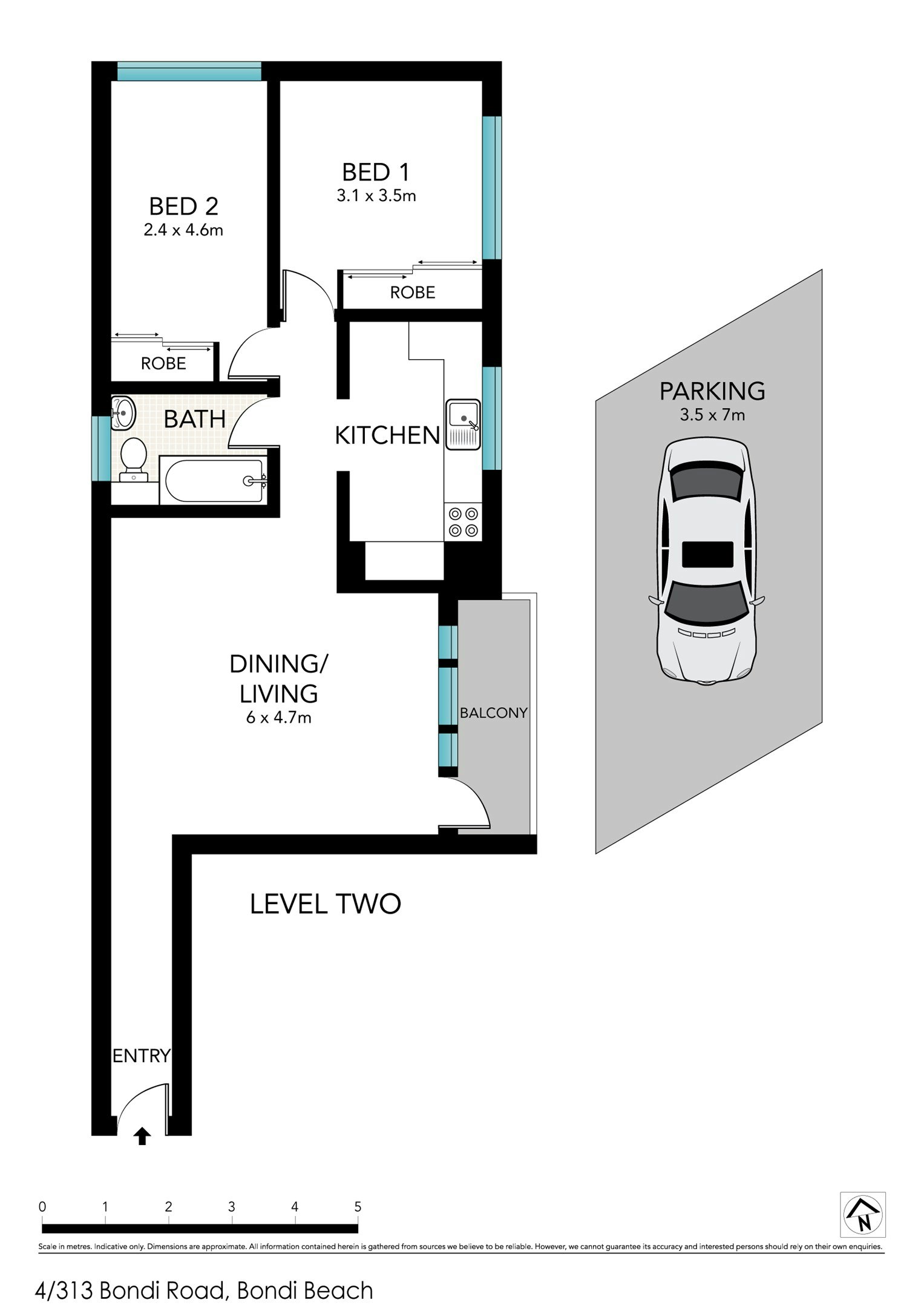 4/313 Bondi Road, Bondi NSW
