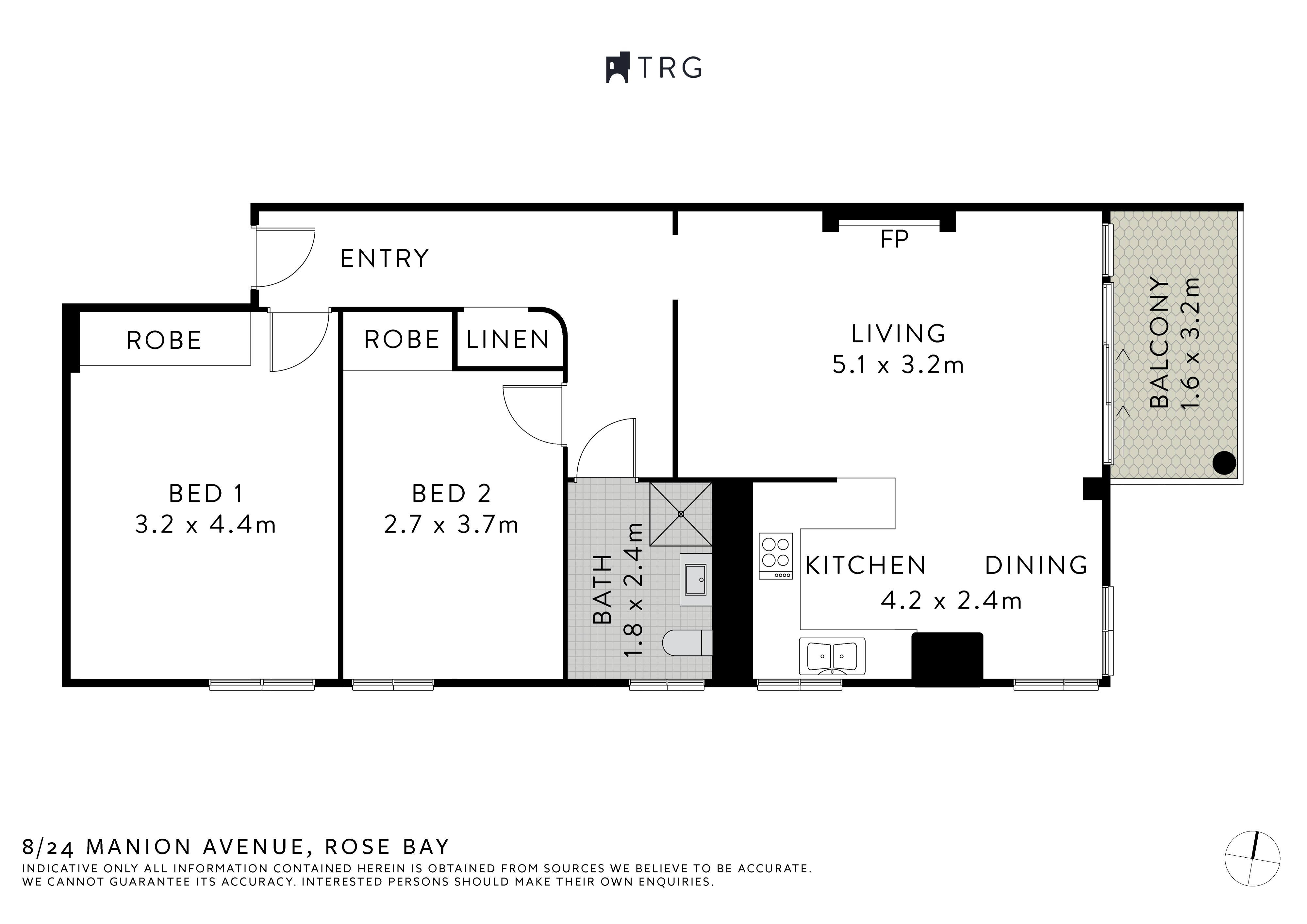 8/24 Manion Avenue, Rose Bay NSW