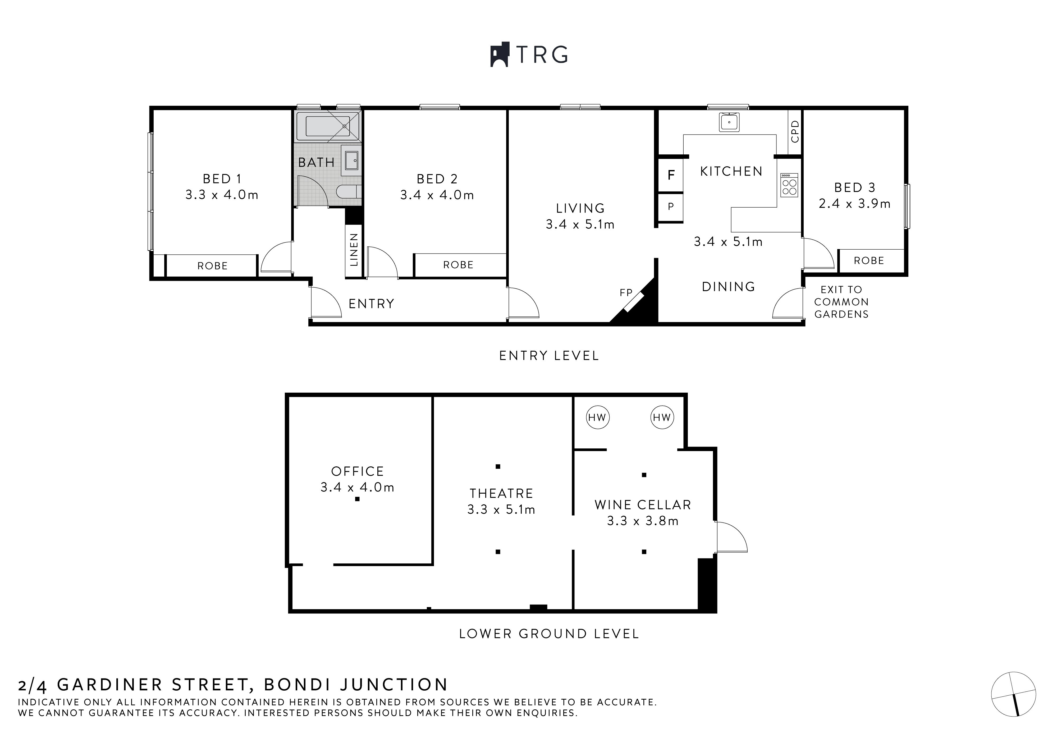 2/4 Gardiner Street, Bondi Junction NSW