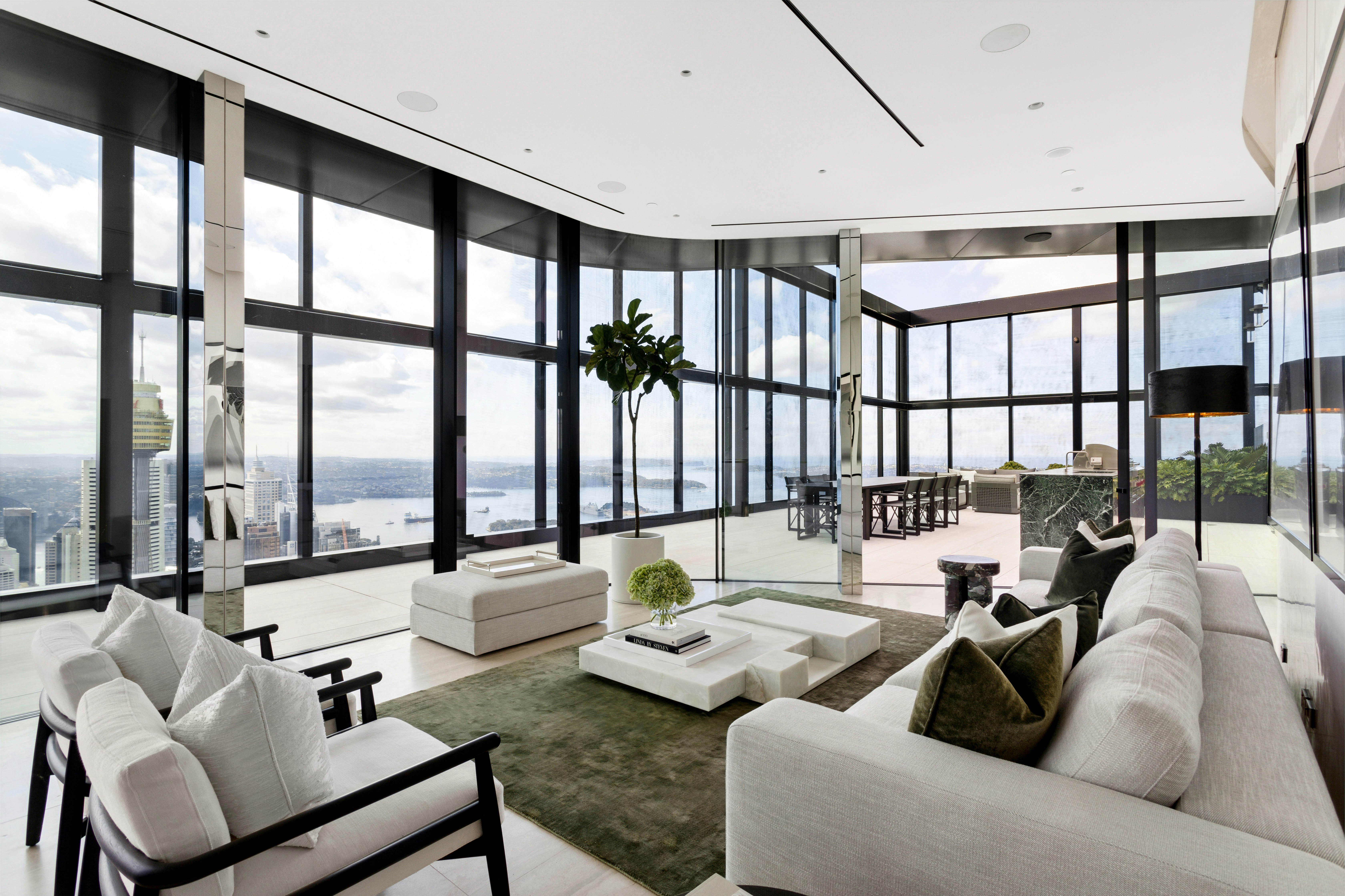 Gavin Rubinstein & Chrissie Ren: New York-style launch for Sydney’s incredible 360-degree penthouse