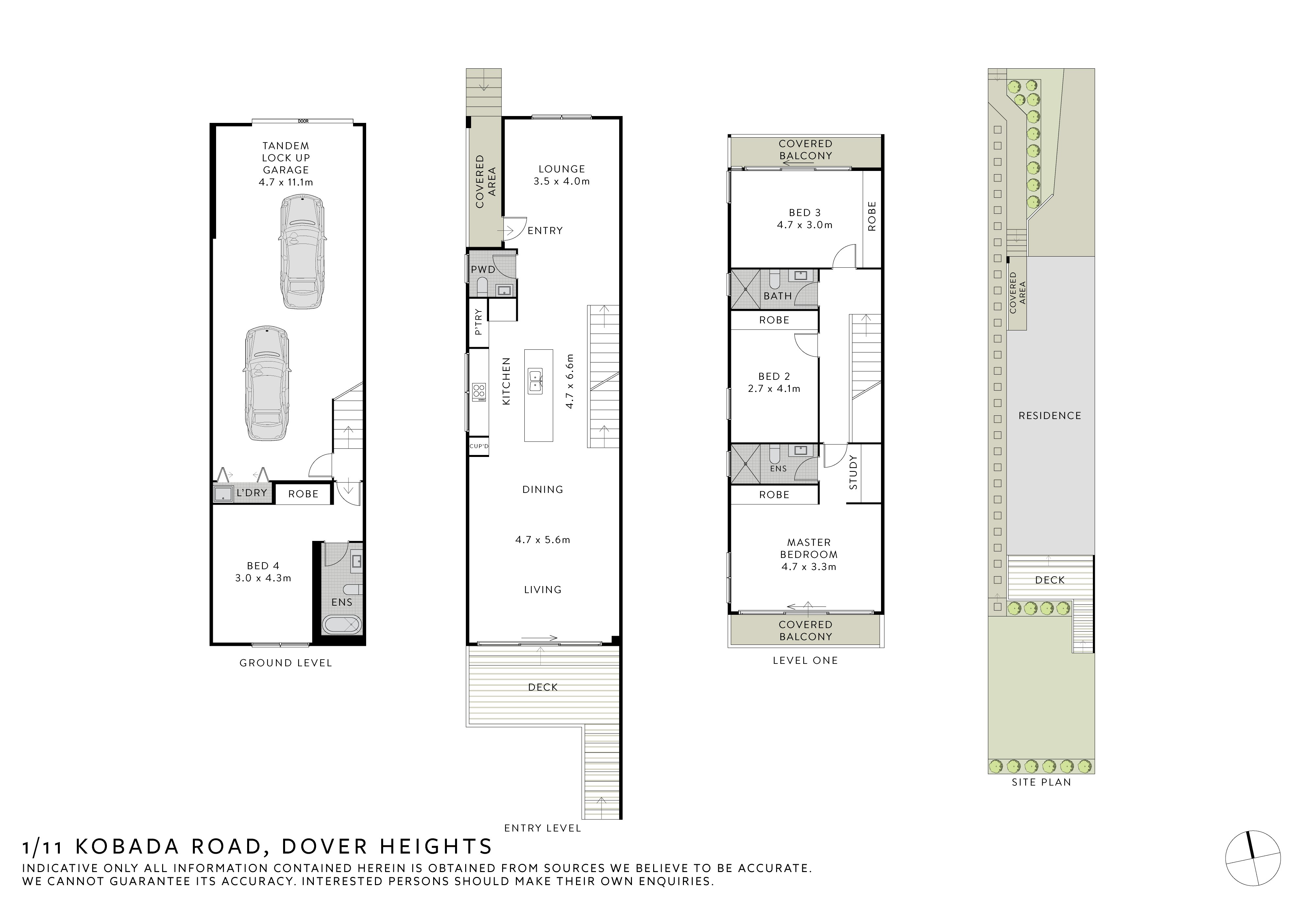 1/11 Kobada Road, Dover Heights NSW