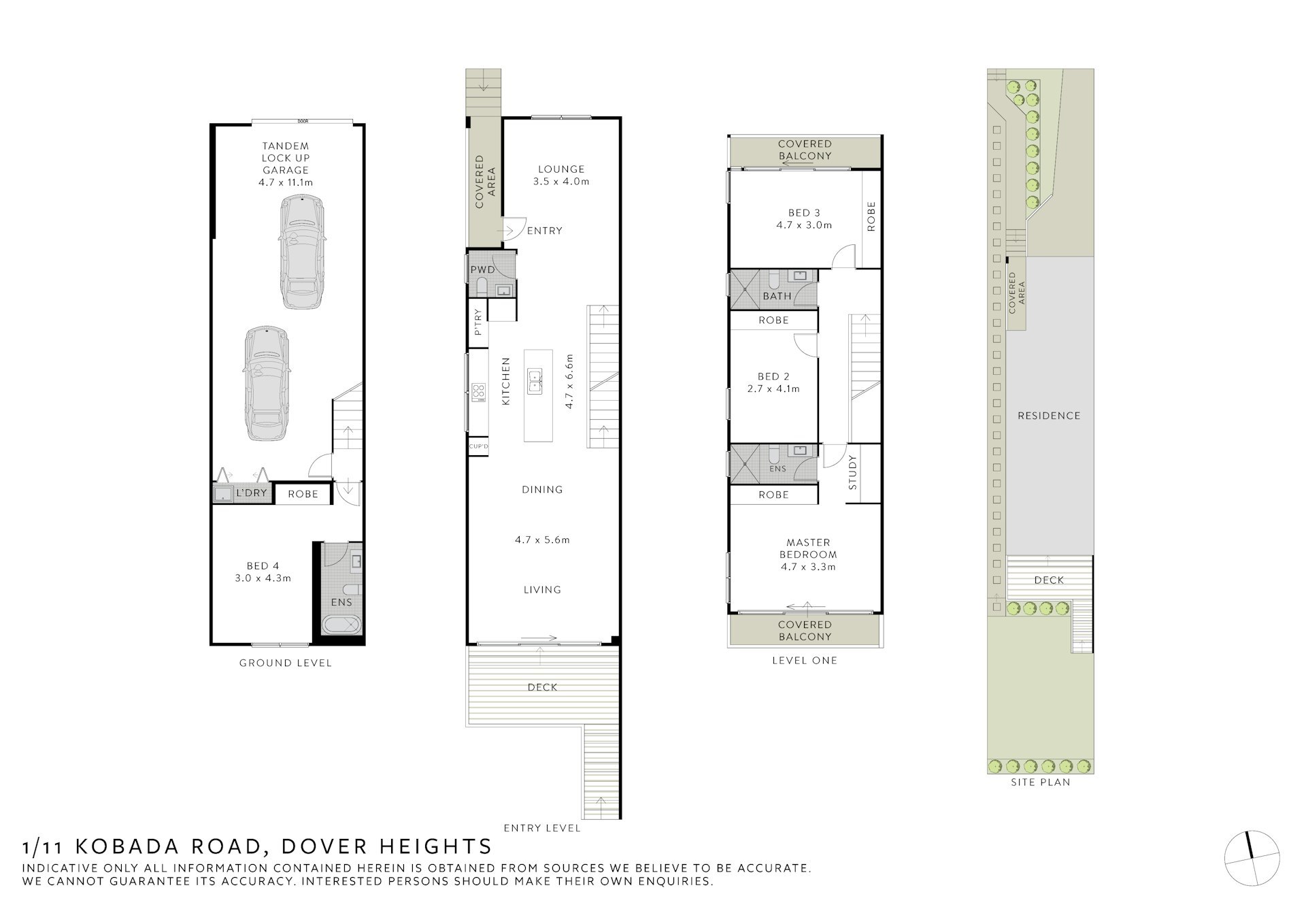 1/11 Kobada Road, Dover Heights NSW