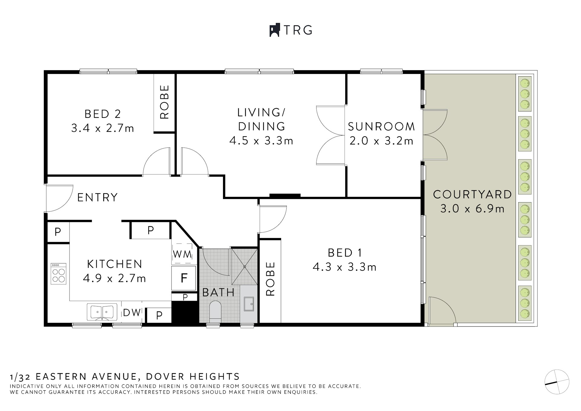 1/32 Eastern Avenue, Dover Heights NSW
