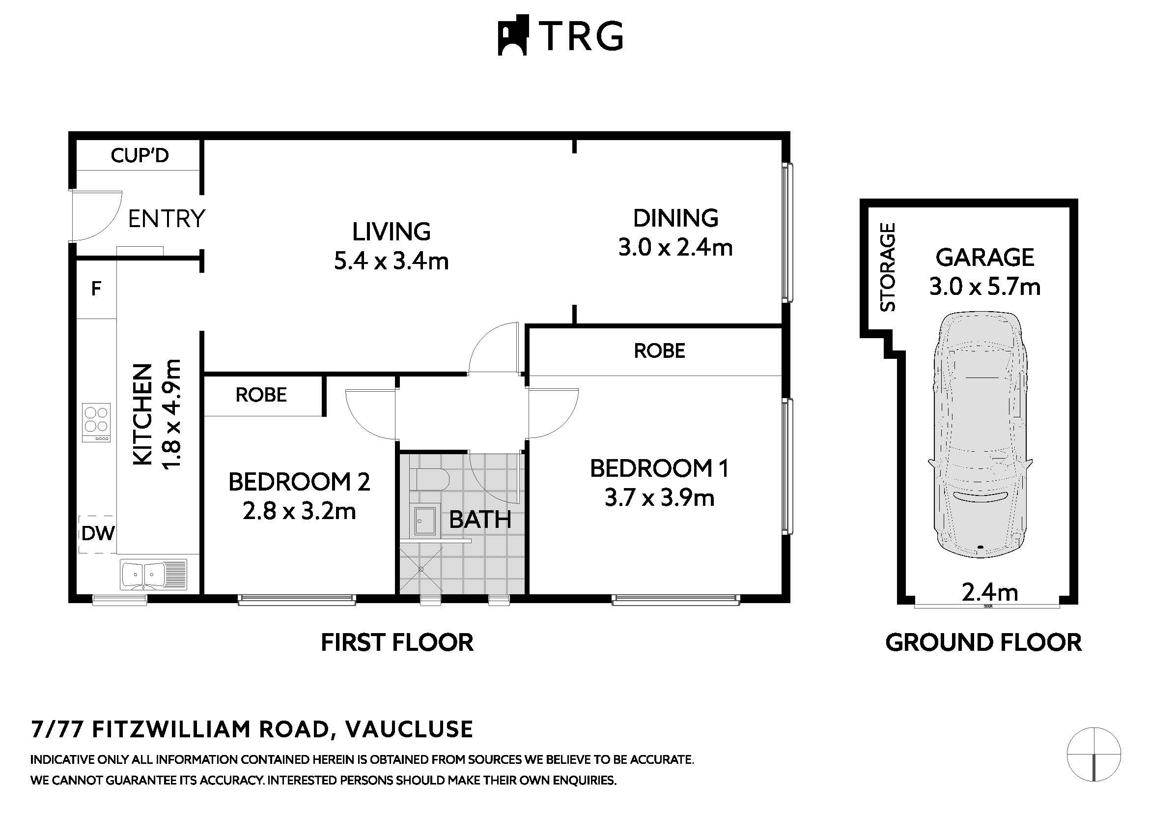 7/77 Fitzwilliam Road, Vaucluse NSW