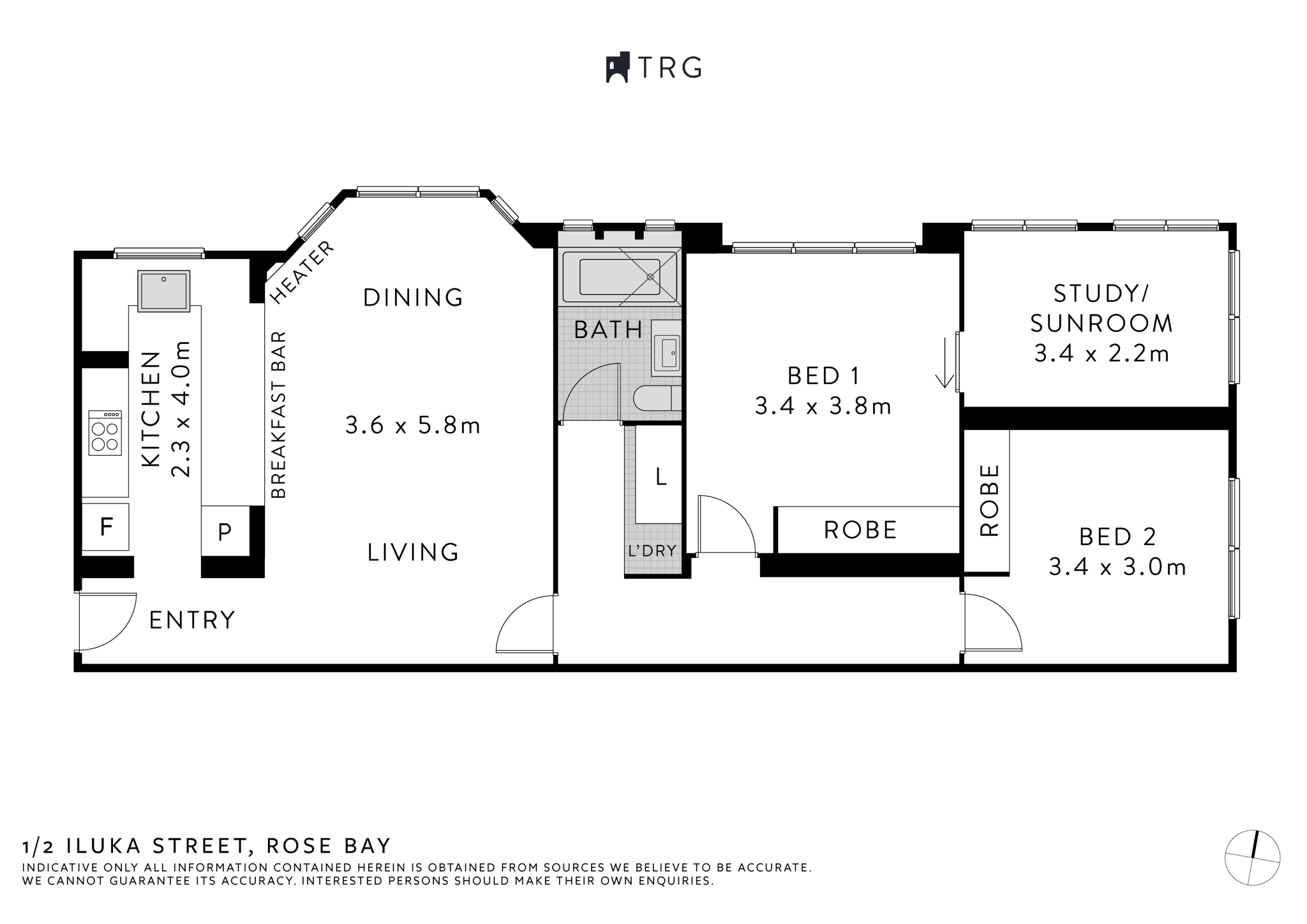 1/2 Iluka Street, Rose Bay NSW