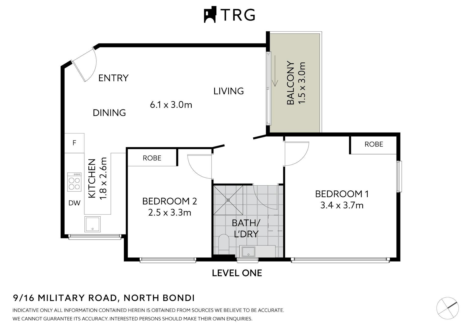 9/16 Military Road, North Bondi NSW