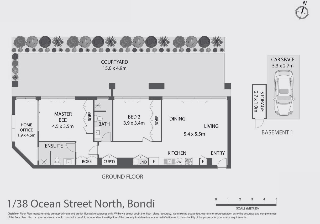 1/38 Ocean Street North, Bondi NSW