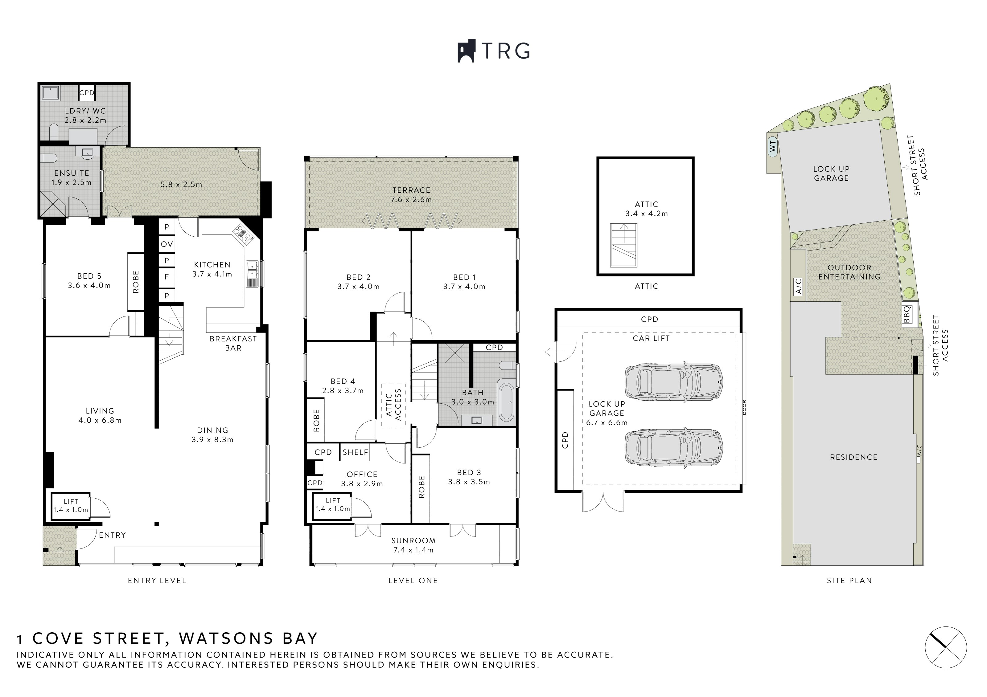 1 Cove Street, Watsons Bay NSW