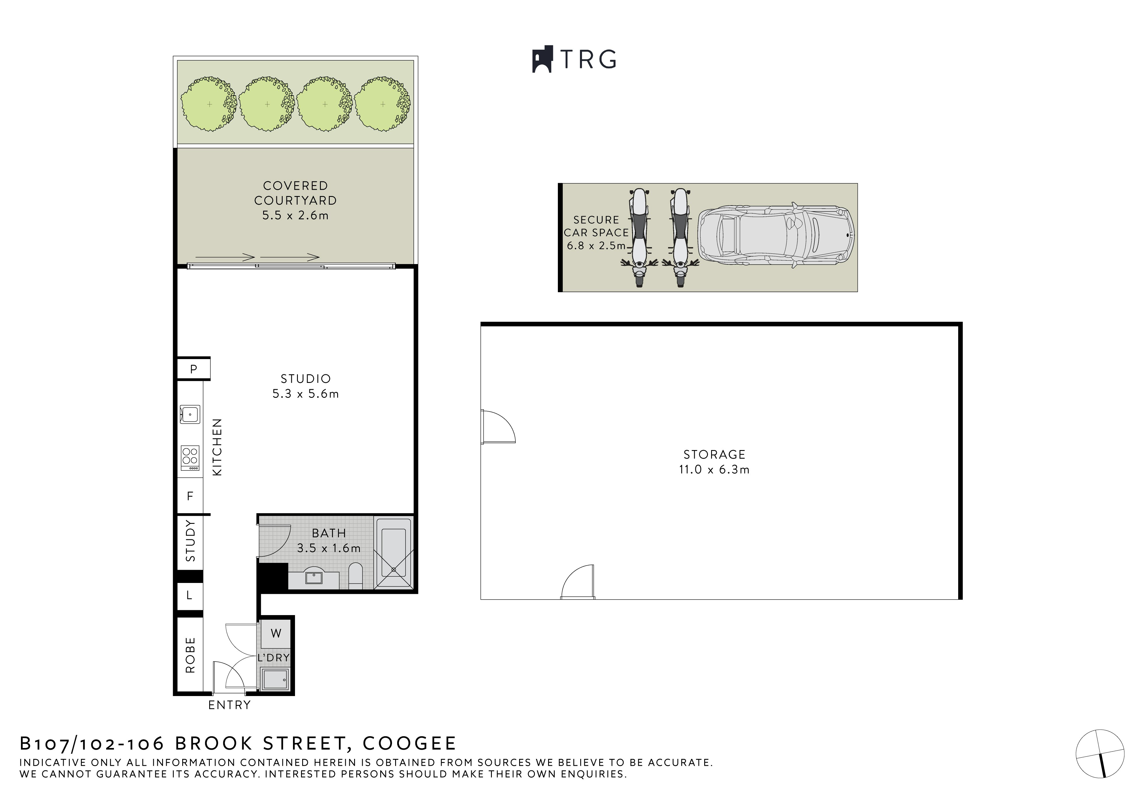 B107/106 Brook Street, Coogee NSW